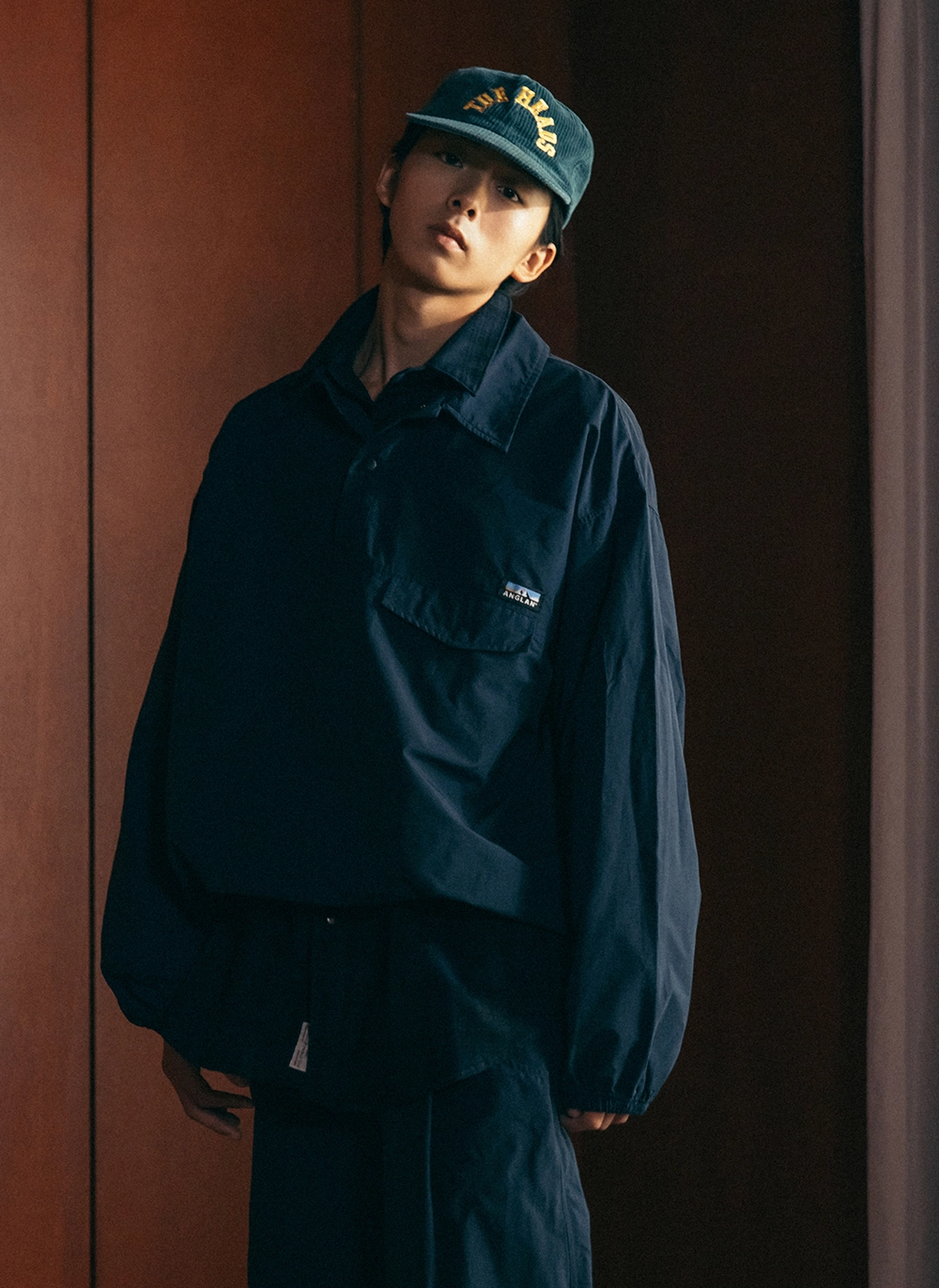 Пуловер Perky Button Collar Pullover Black