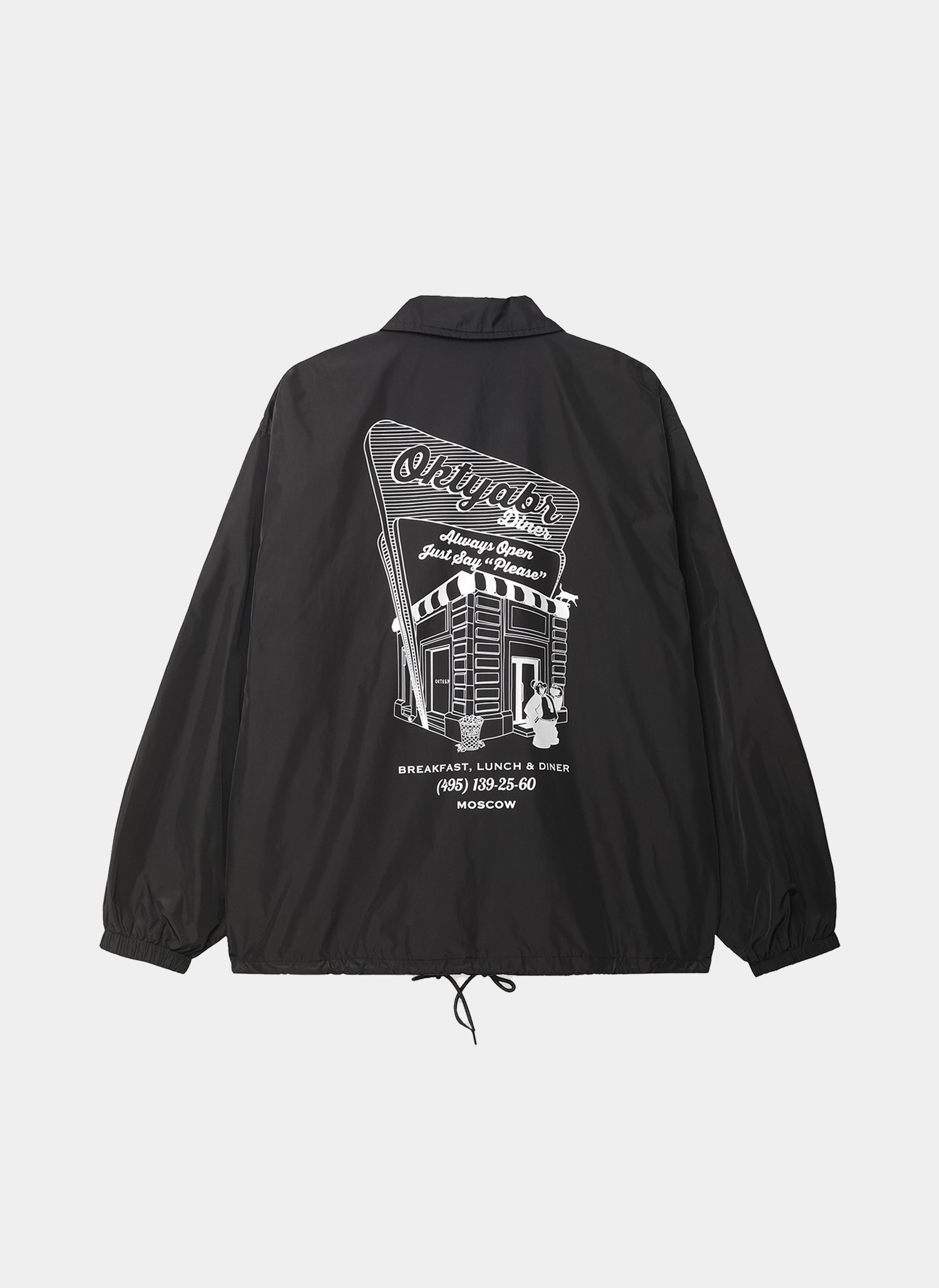 Куртка Diner Windbraker BLACK