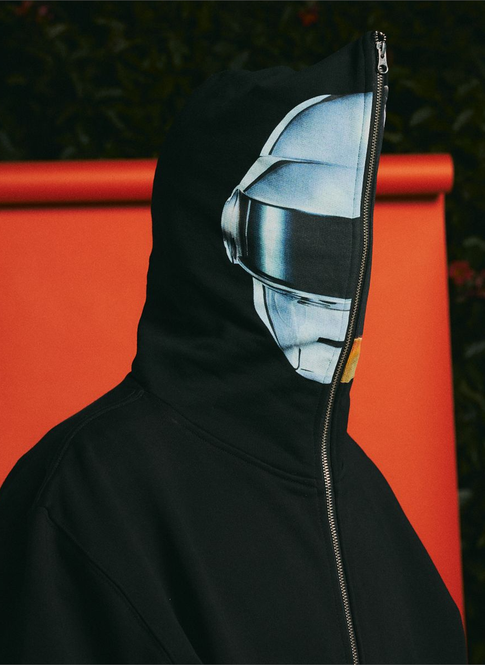 Худи на молнии Pleasures x Daft Punk Ram Zip Hoodie Black