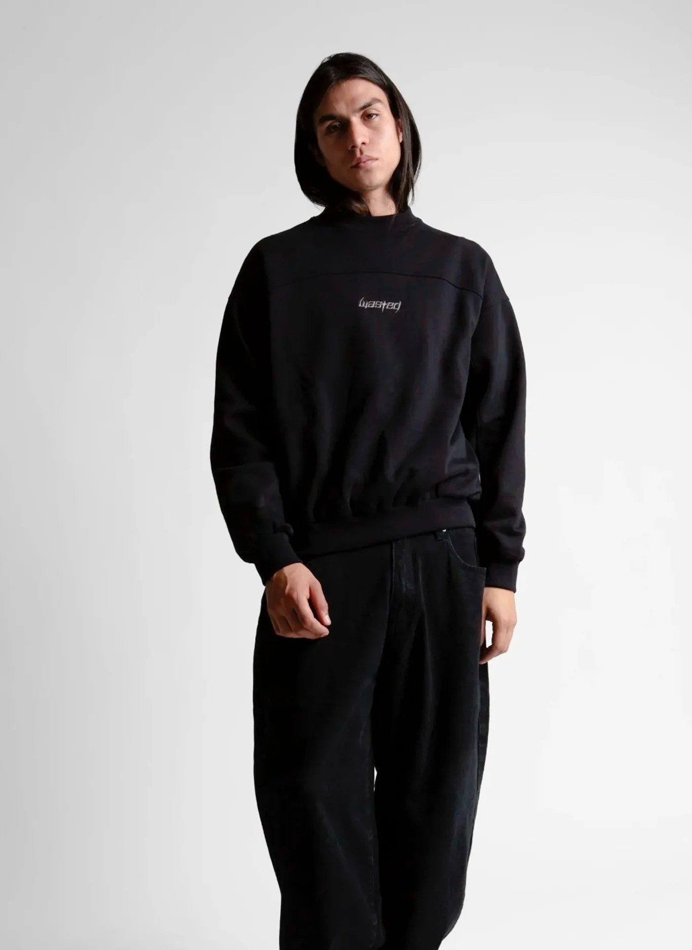 Свитшот Switchblade Boxy Crewneck Black