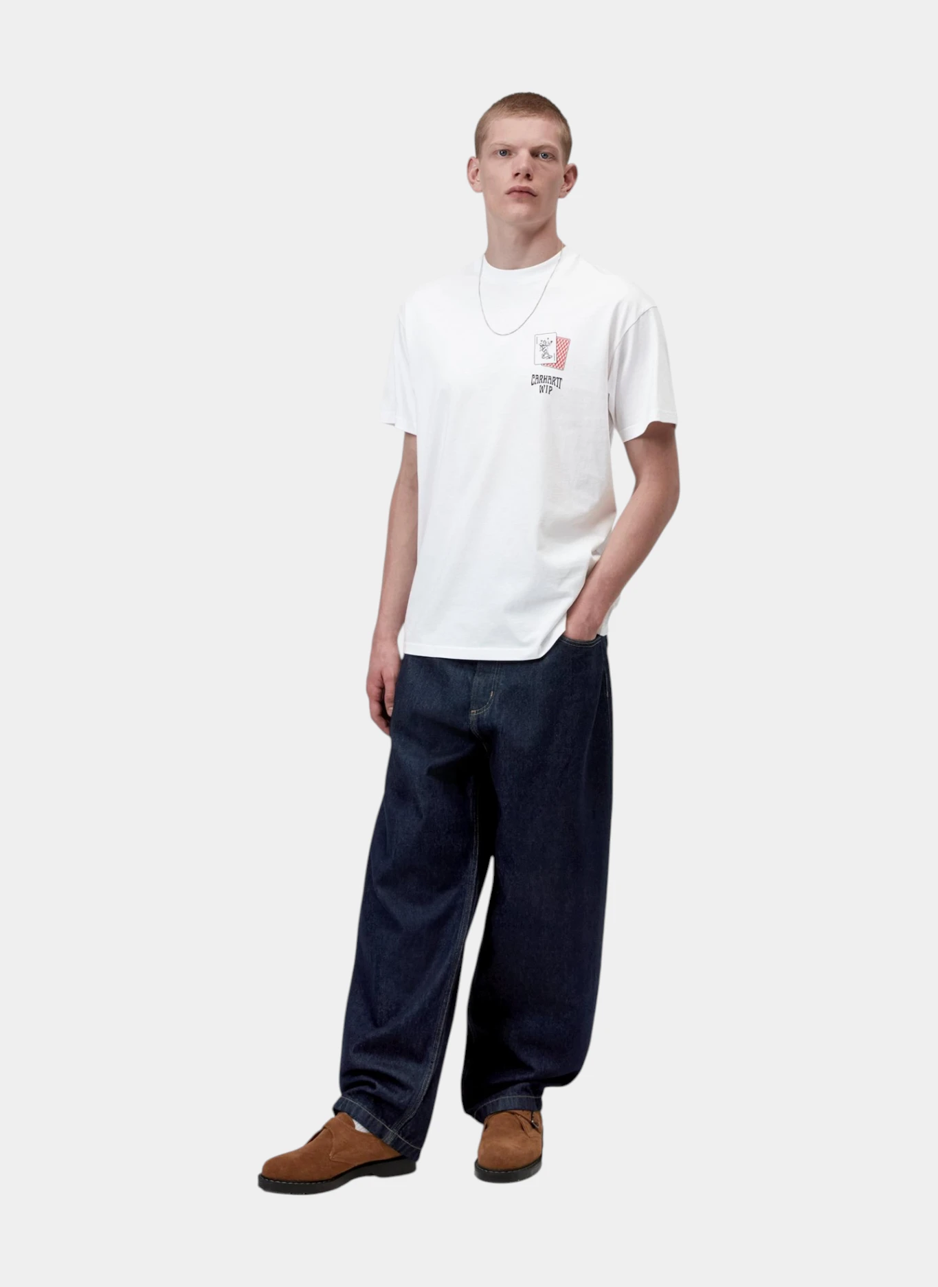 Футболка S/S Playing Cards T-Shirt White