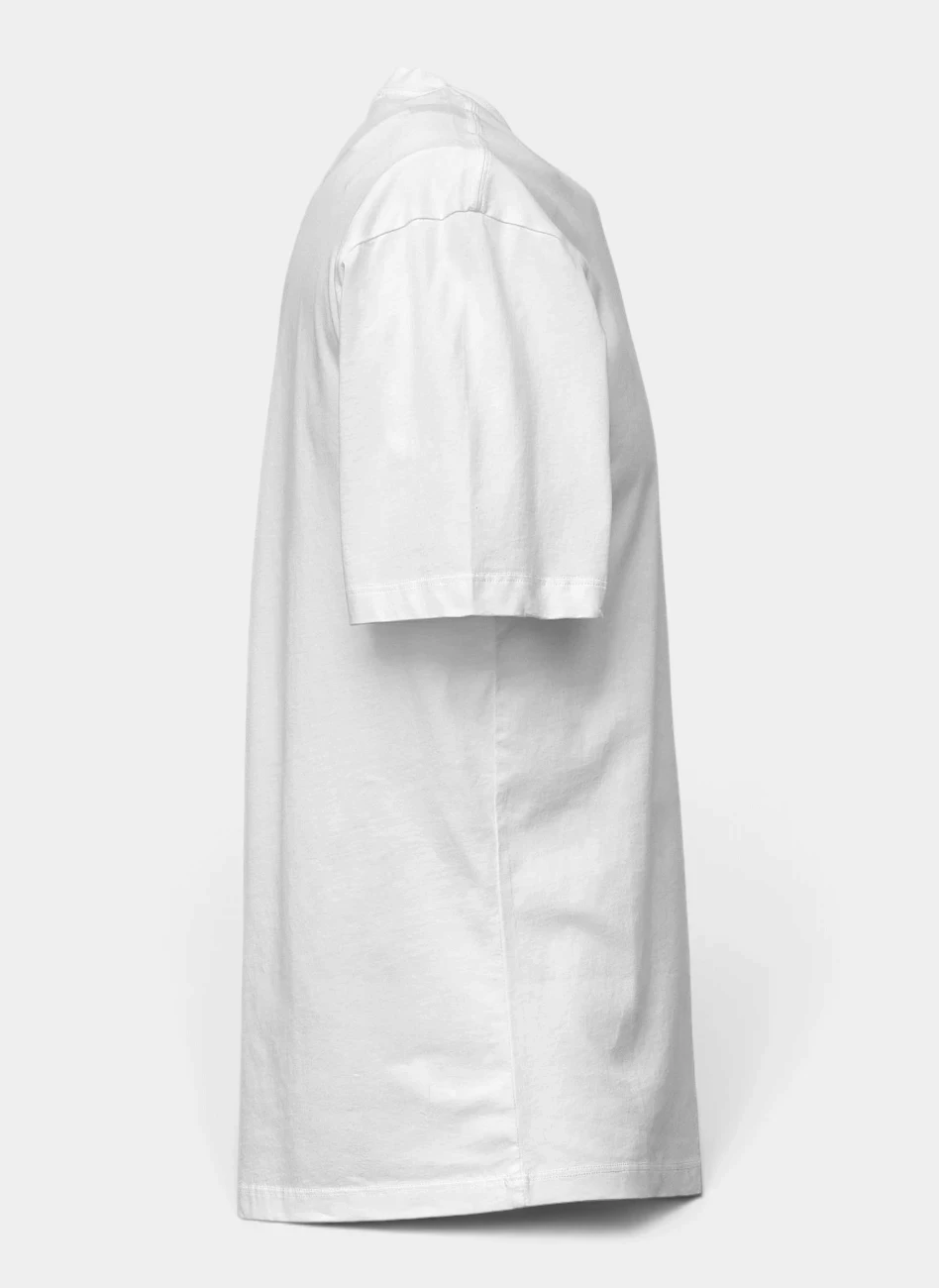 Футболка 30/1 Jersey Short Sleeve Logo T-Shirt Gauze White
