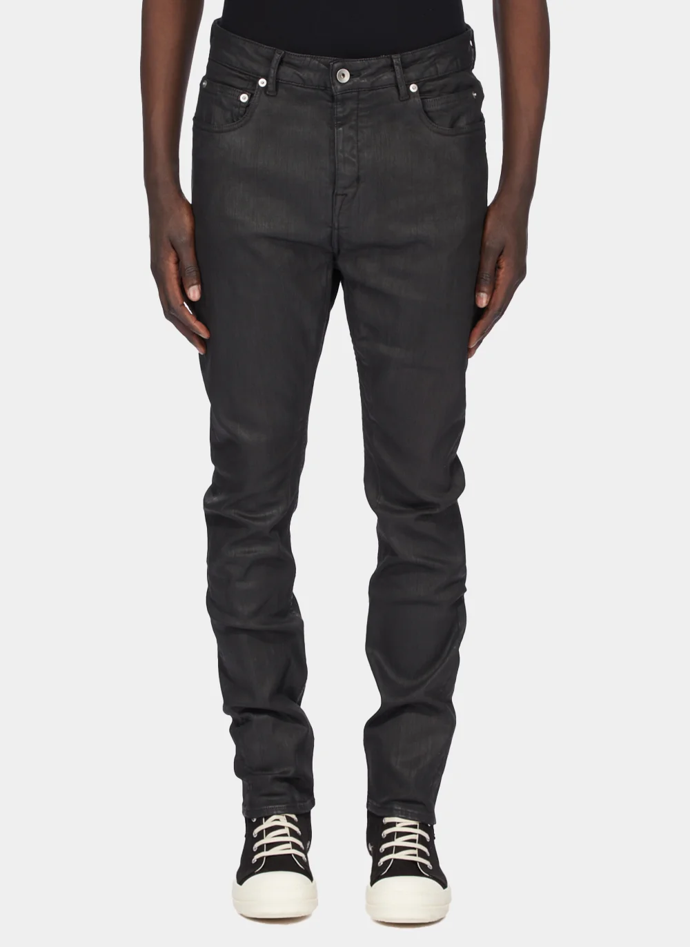 Джинсы Detroit Cut Denim Pants Black Wax