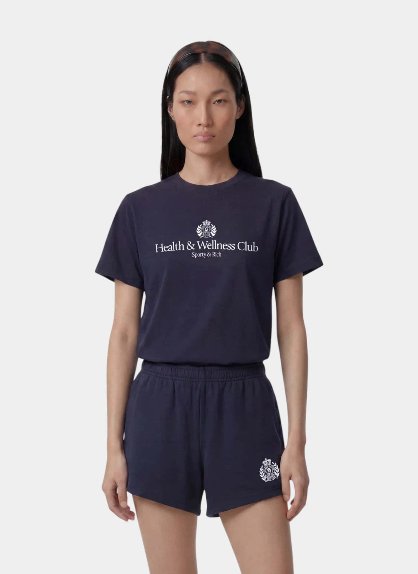 Футболка H&W Crest T-Shirt Dark Navy