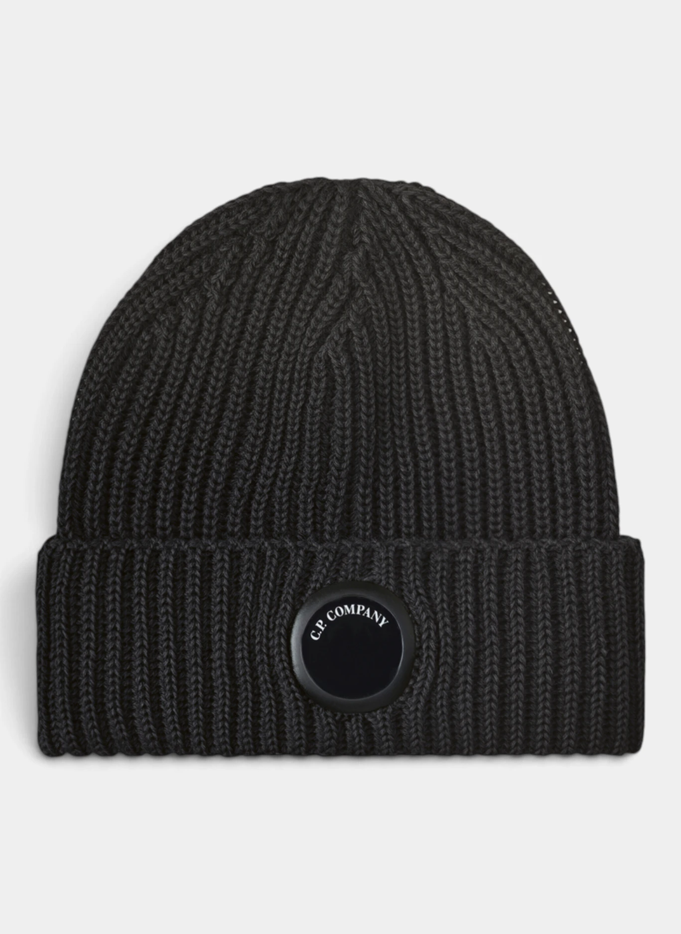 Шапка Extrafine Merino Wool Logo Beanie Black