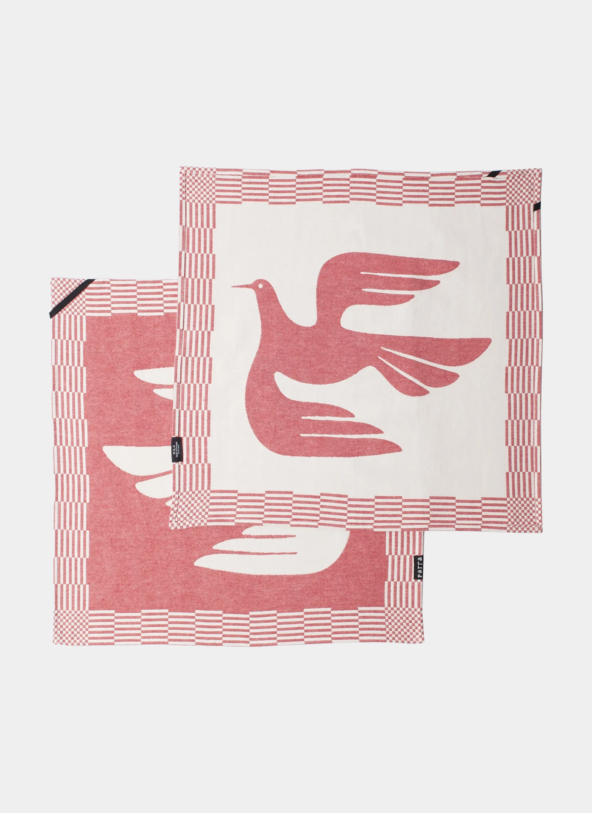 Полотенце Кухонное ( Набор 2 Шт. ) Infinite Kitchen Bird Towel Set Red