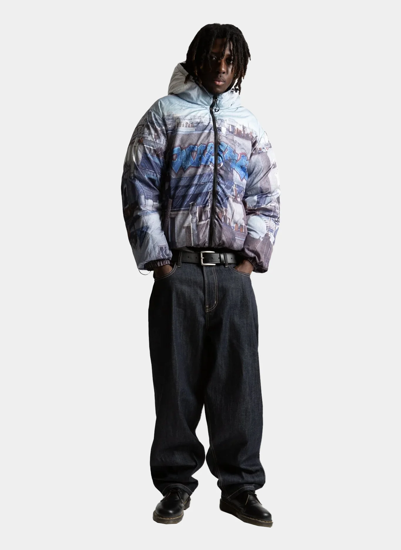 Пуховик Elevation Puffer Jacket Black/Multi