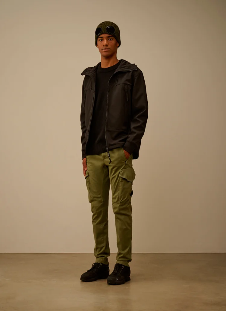 Свитер Lambswool GRS Crewneck Lens Sweater Black