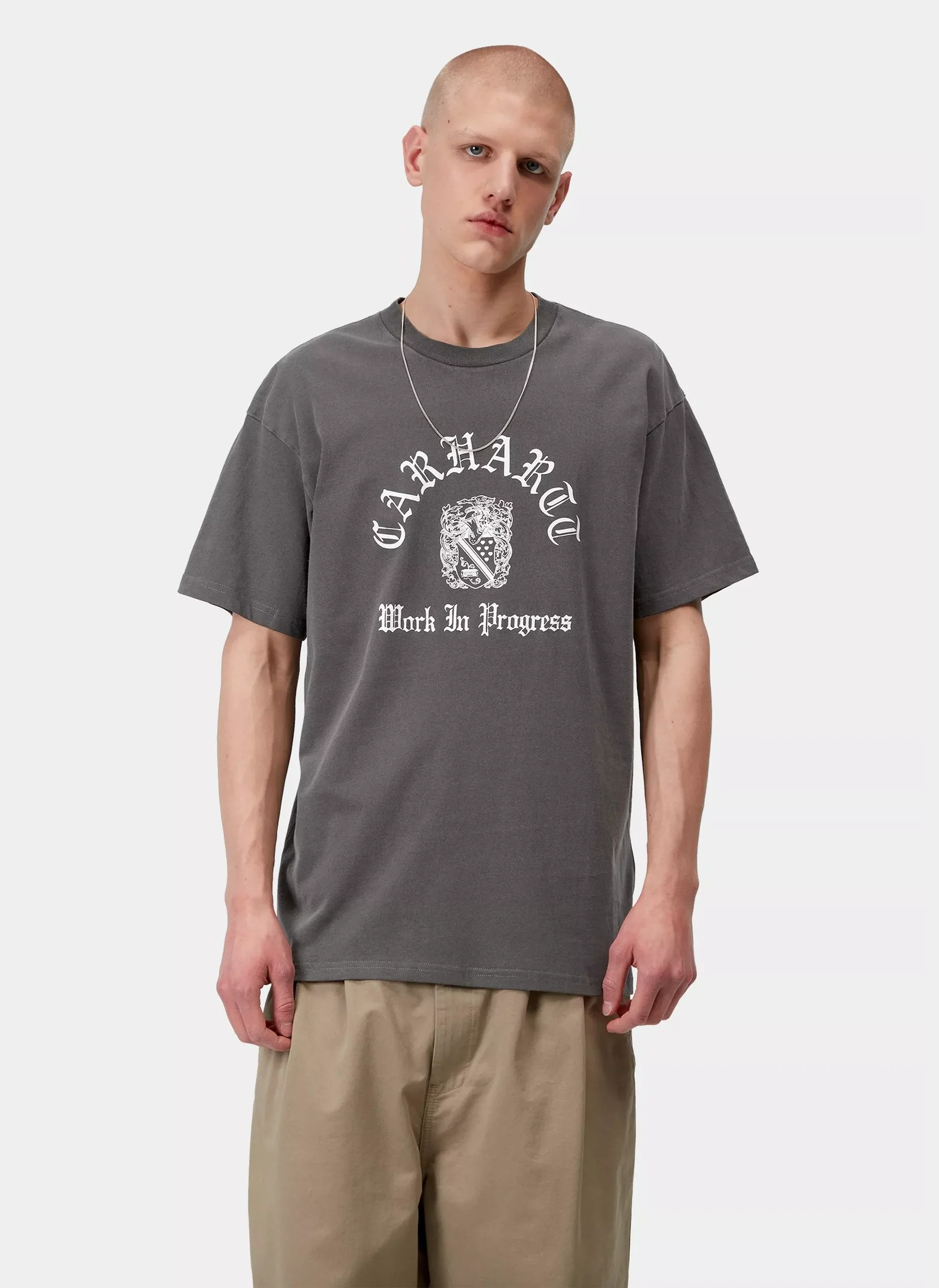 Футболка S/S Coat Of Arms T-Shirt Black (Garment Dyed)