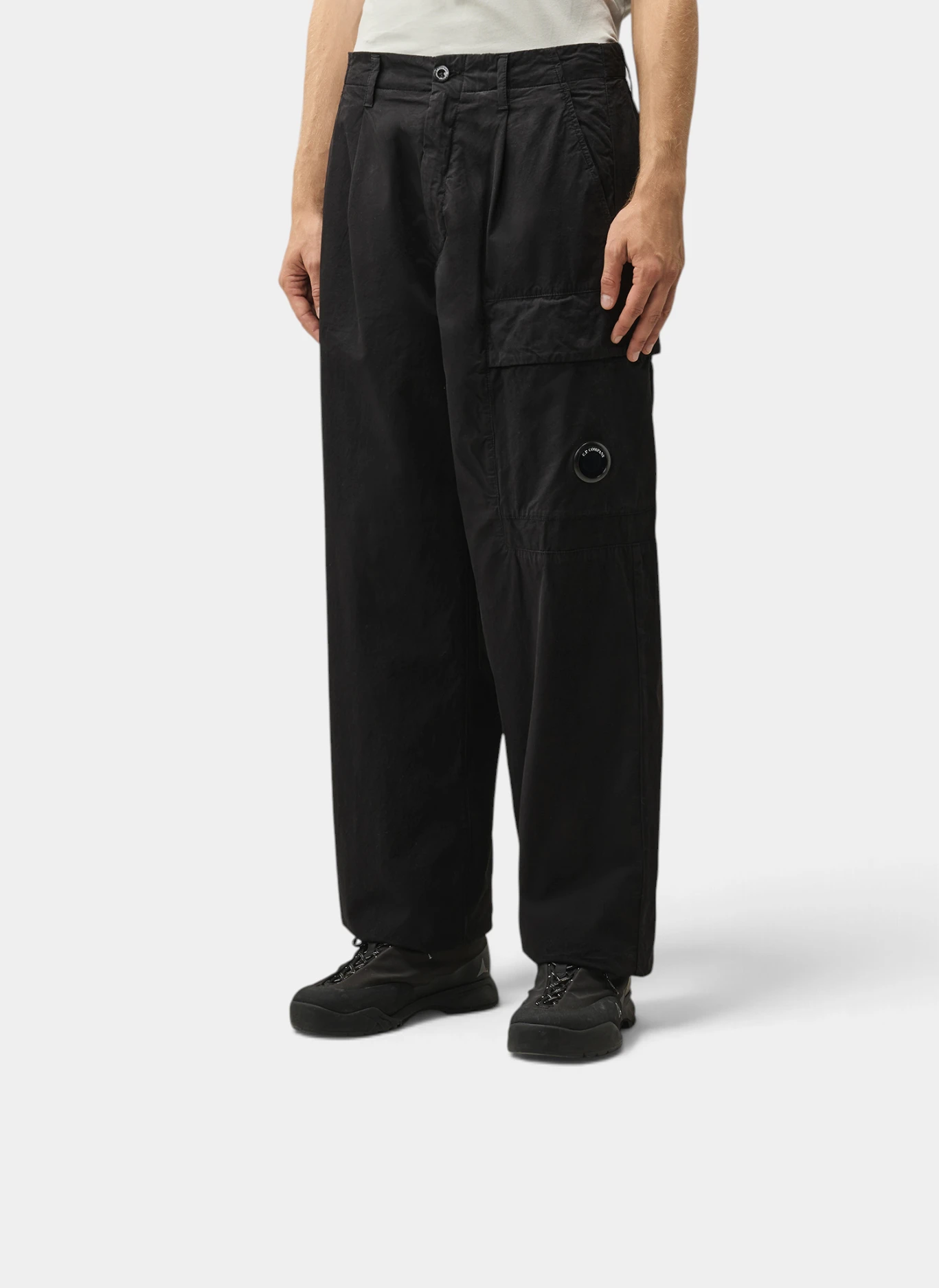 Брюки Micro-Reps Boxy Pleats Cargo Pants Black