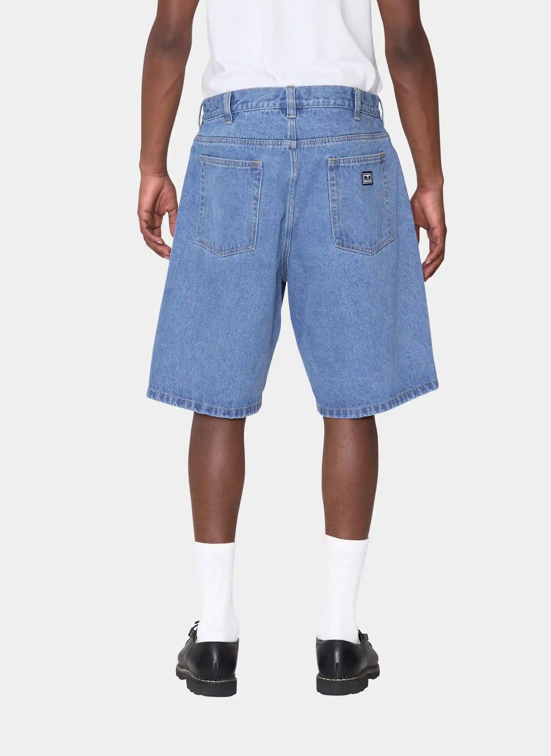 Шорты BIGWIG BAGGY DENIM SHORT Light Indigo