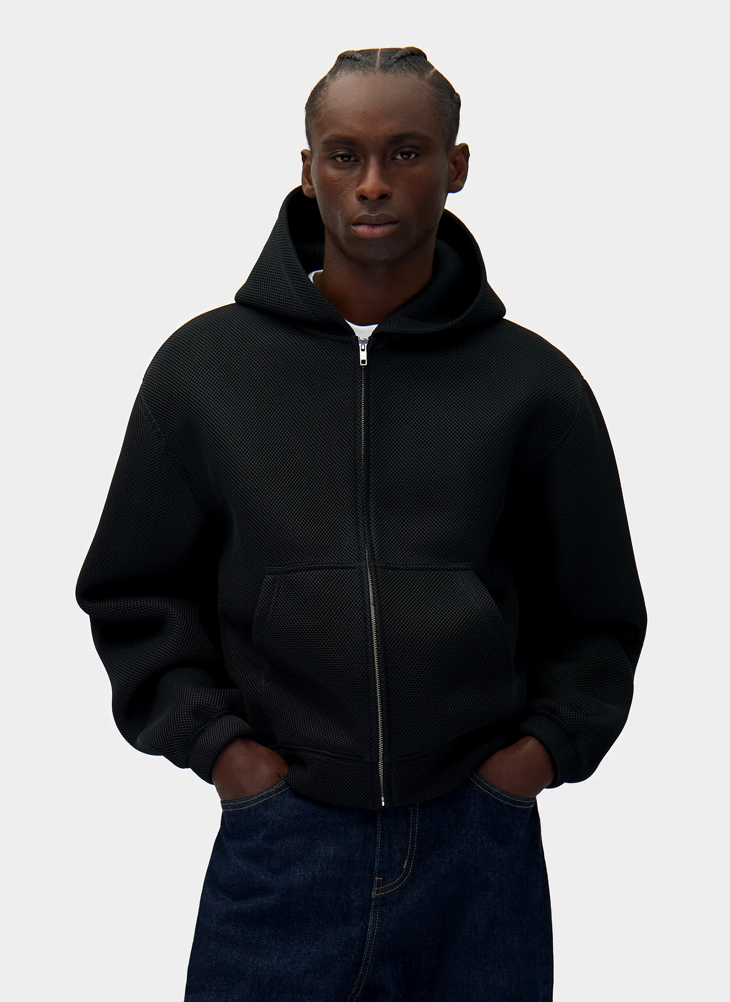 Куртка Mesh Hooded Jacket Black