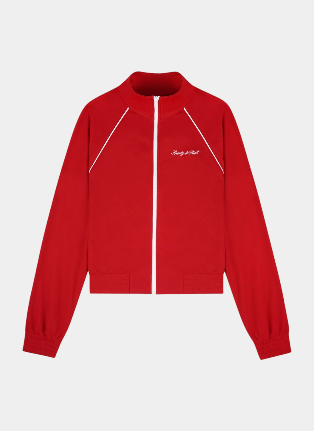 Олимпийка Signature Logo Retro Track Jacket Ruby/White