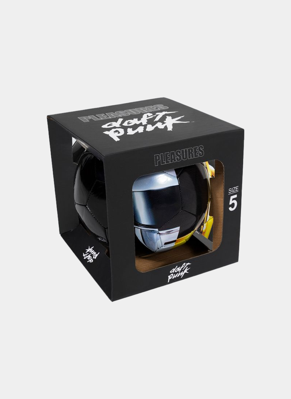 Мяч футбольный Pleasures x Daft Punk Helmets Soccer Ball Black