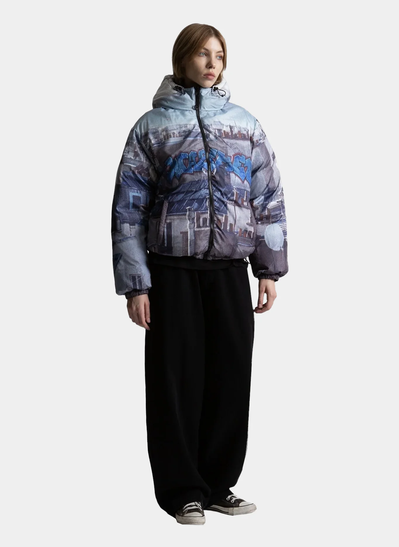 Пуховик Elevation Puffer Jacket Black/Multi