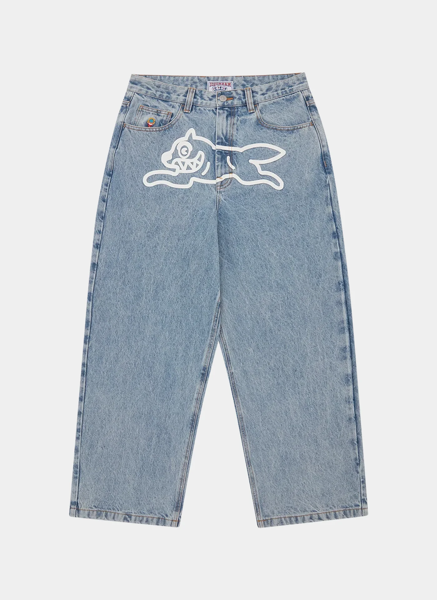 Джинсы Running Dog Triple Scoop Denim Pant Heavy Wash Blue