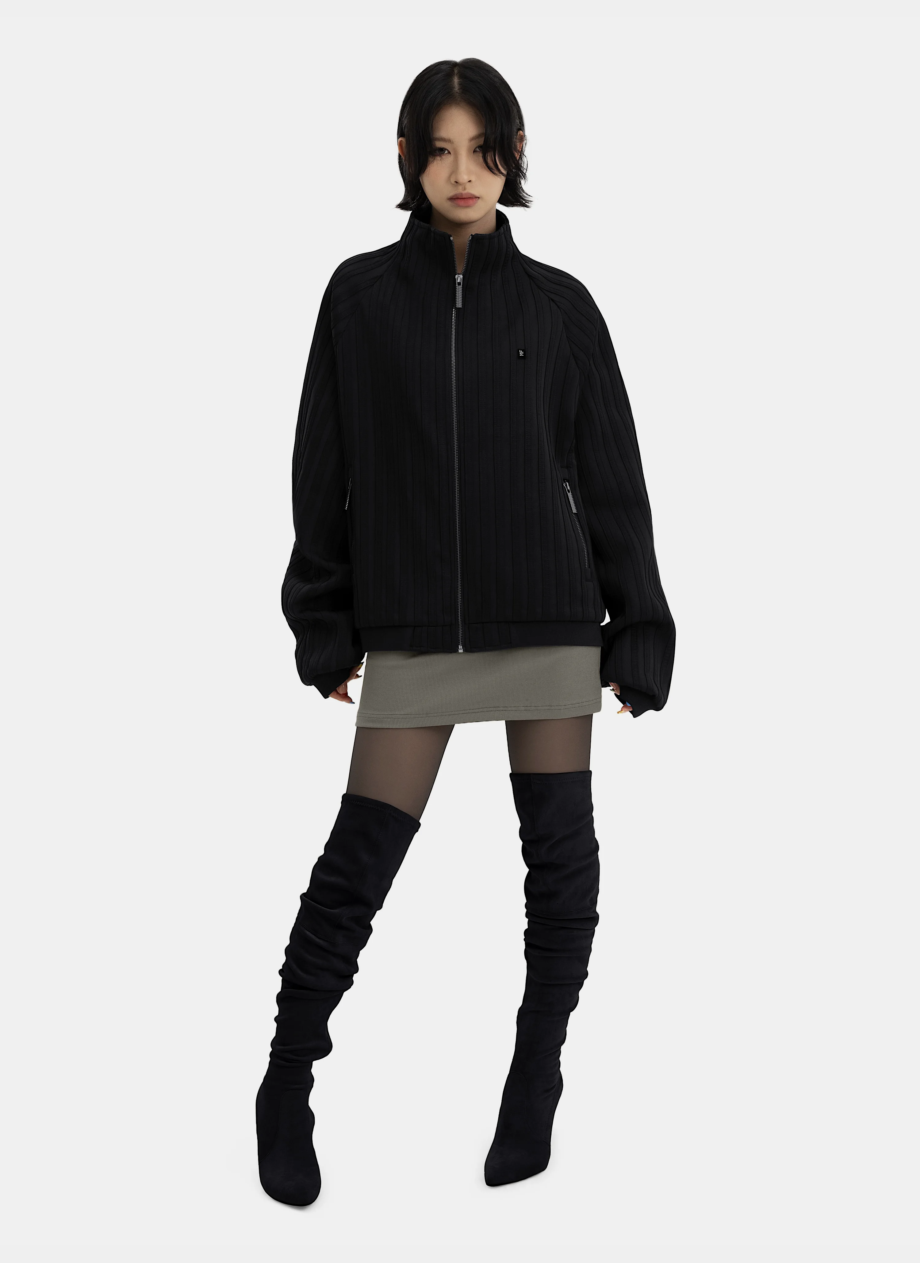 Олимпийка Striped Track Jacket Black