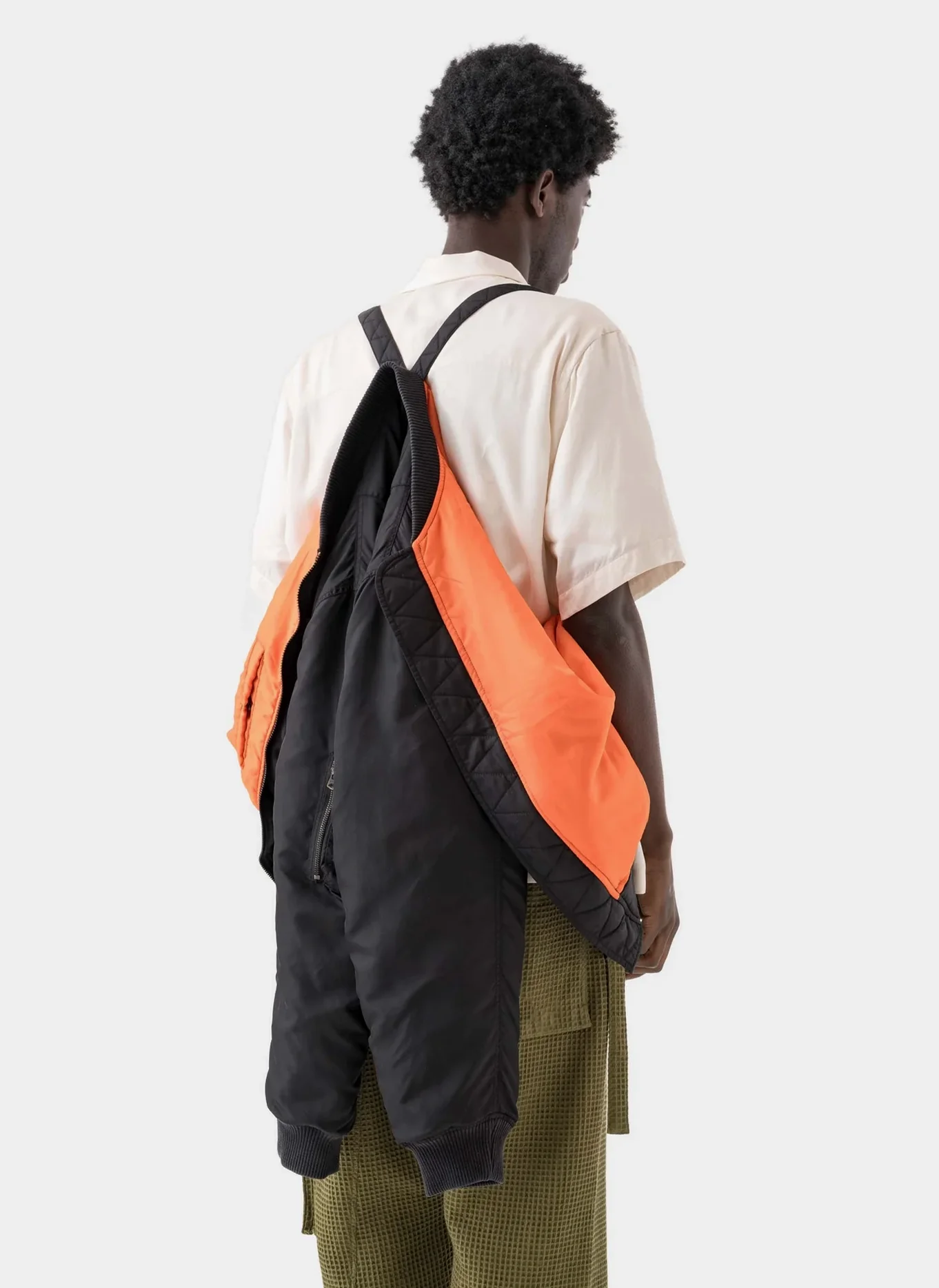 Бомбер Year of the Crane MA1 Jacket  Black