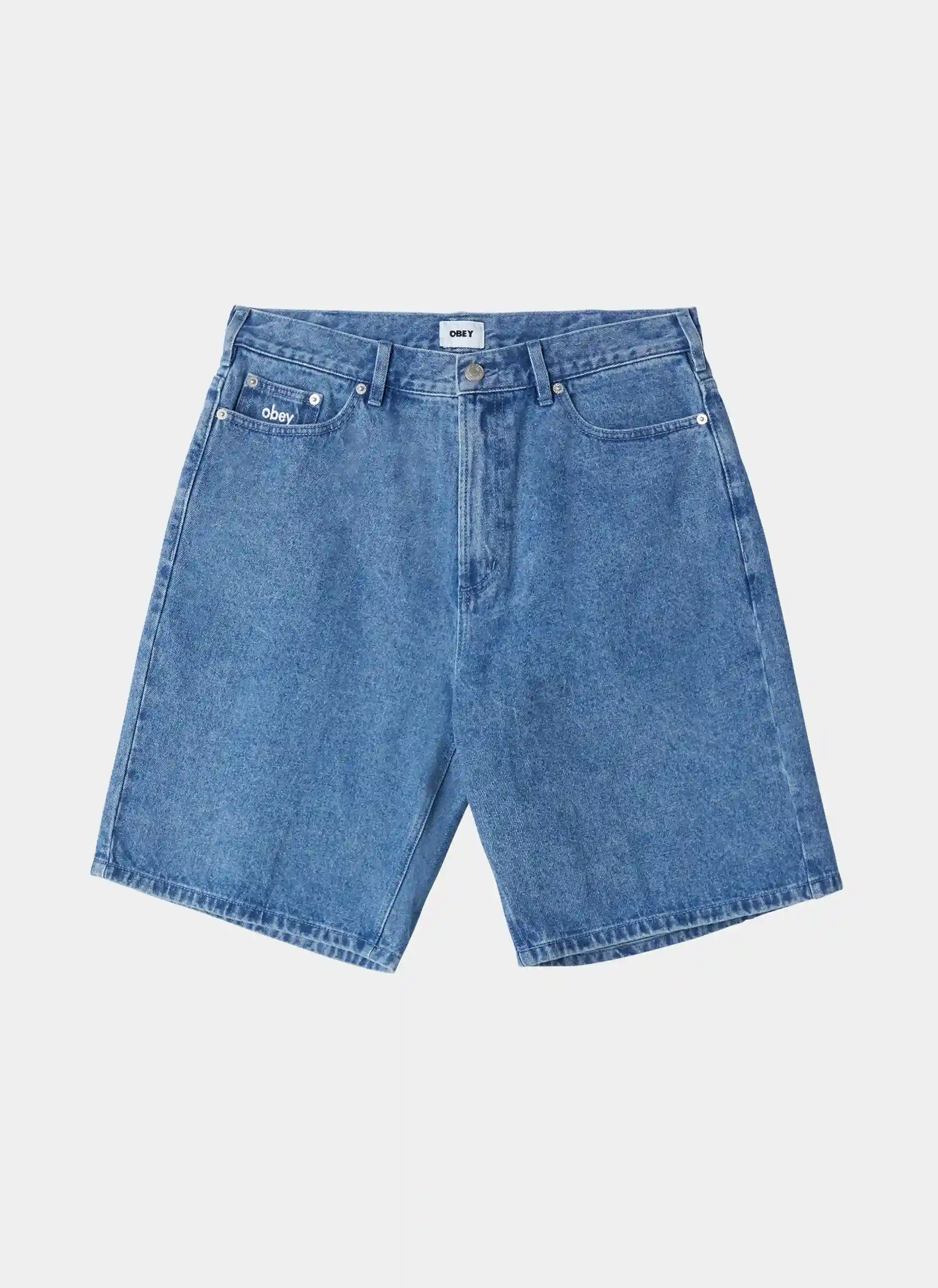 Шорты BIGWIG BAGGY DENIM SHORT Light Indigo