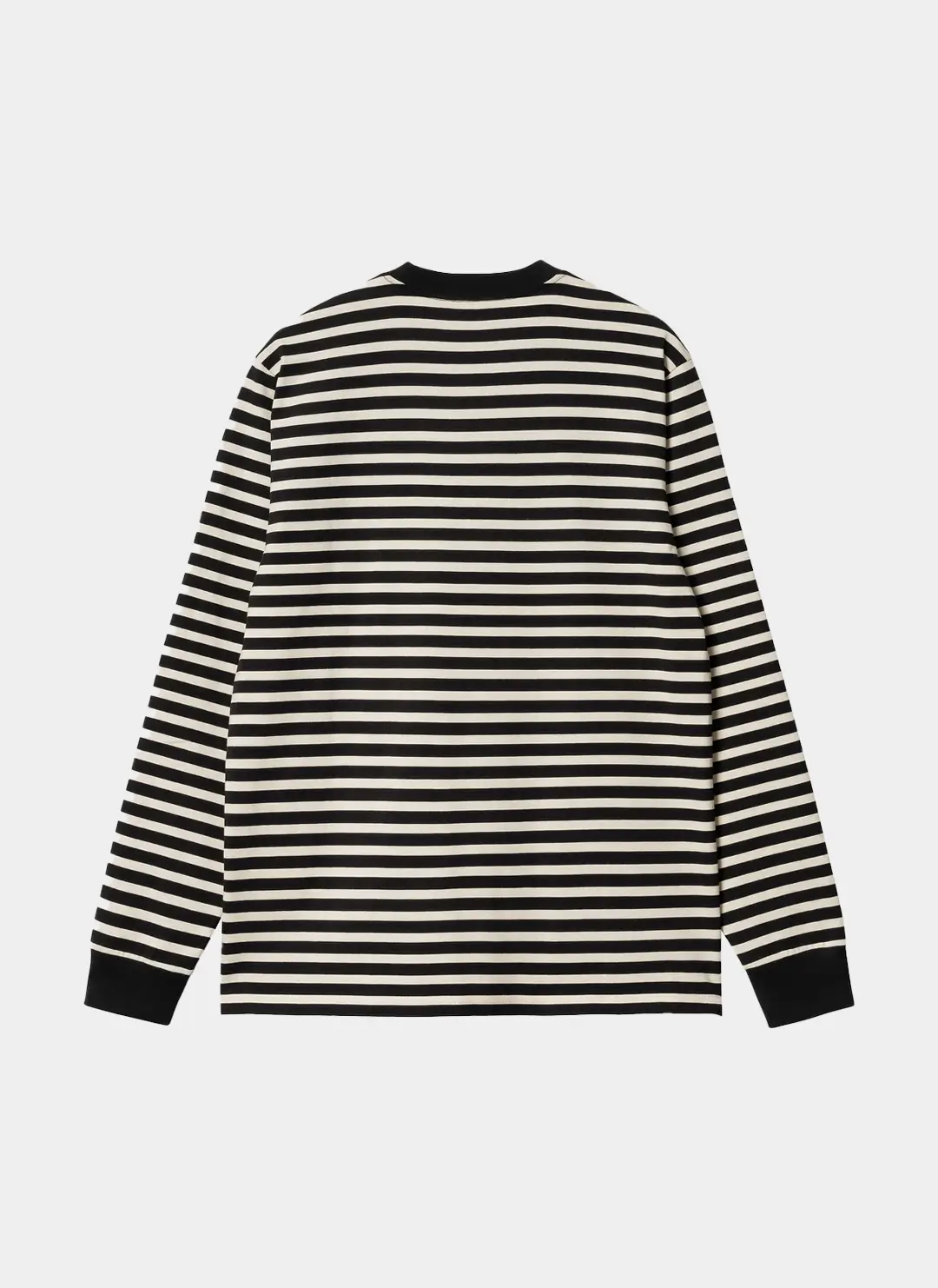Лонгслив ‘L/S Seidler Pocket T-Shirt’ Salt/ Black