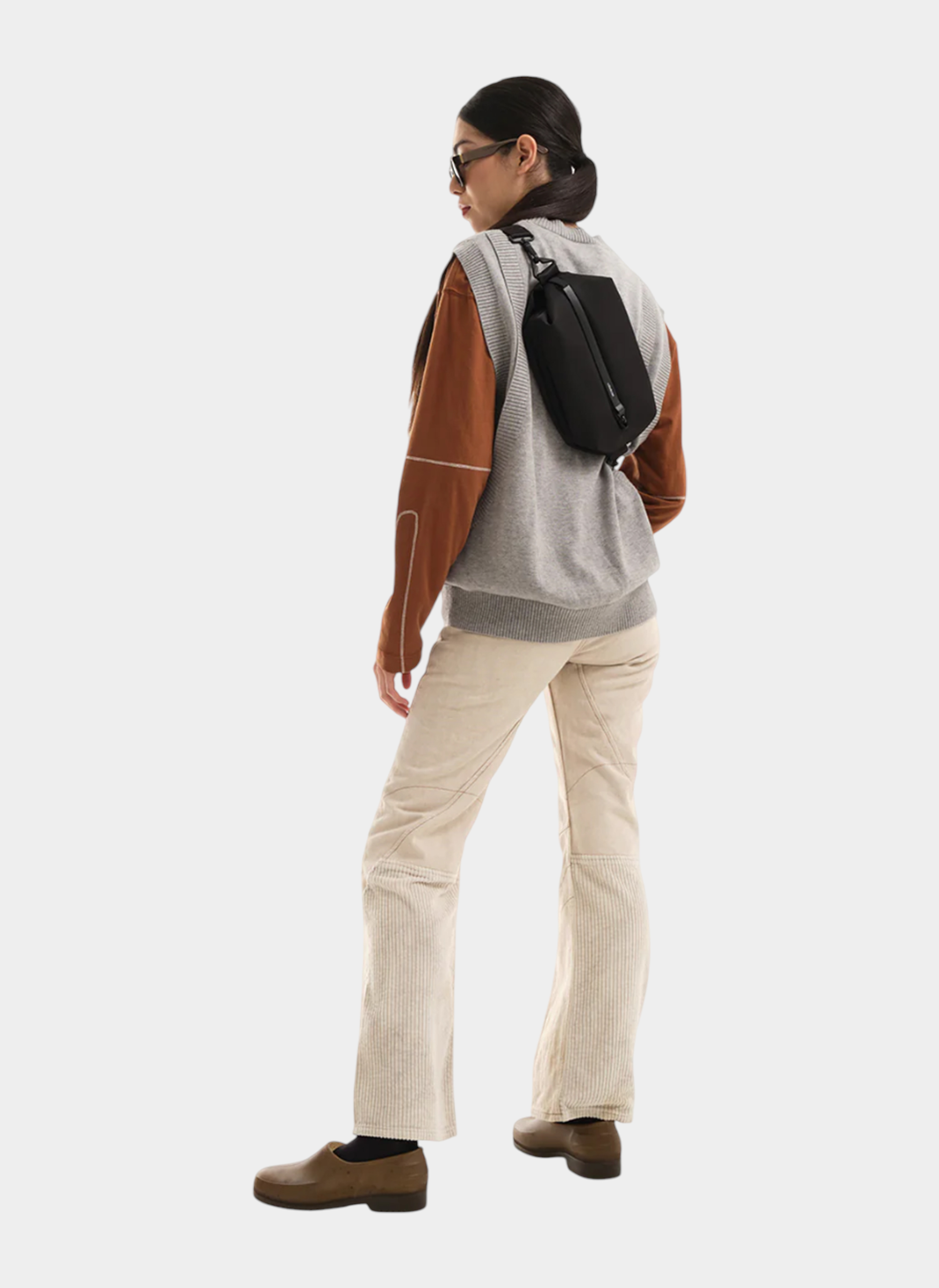 Сумка Satchel & Cross Body Ens Sleek Black Black  Black