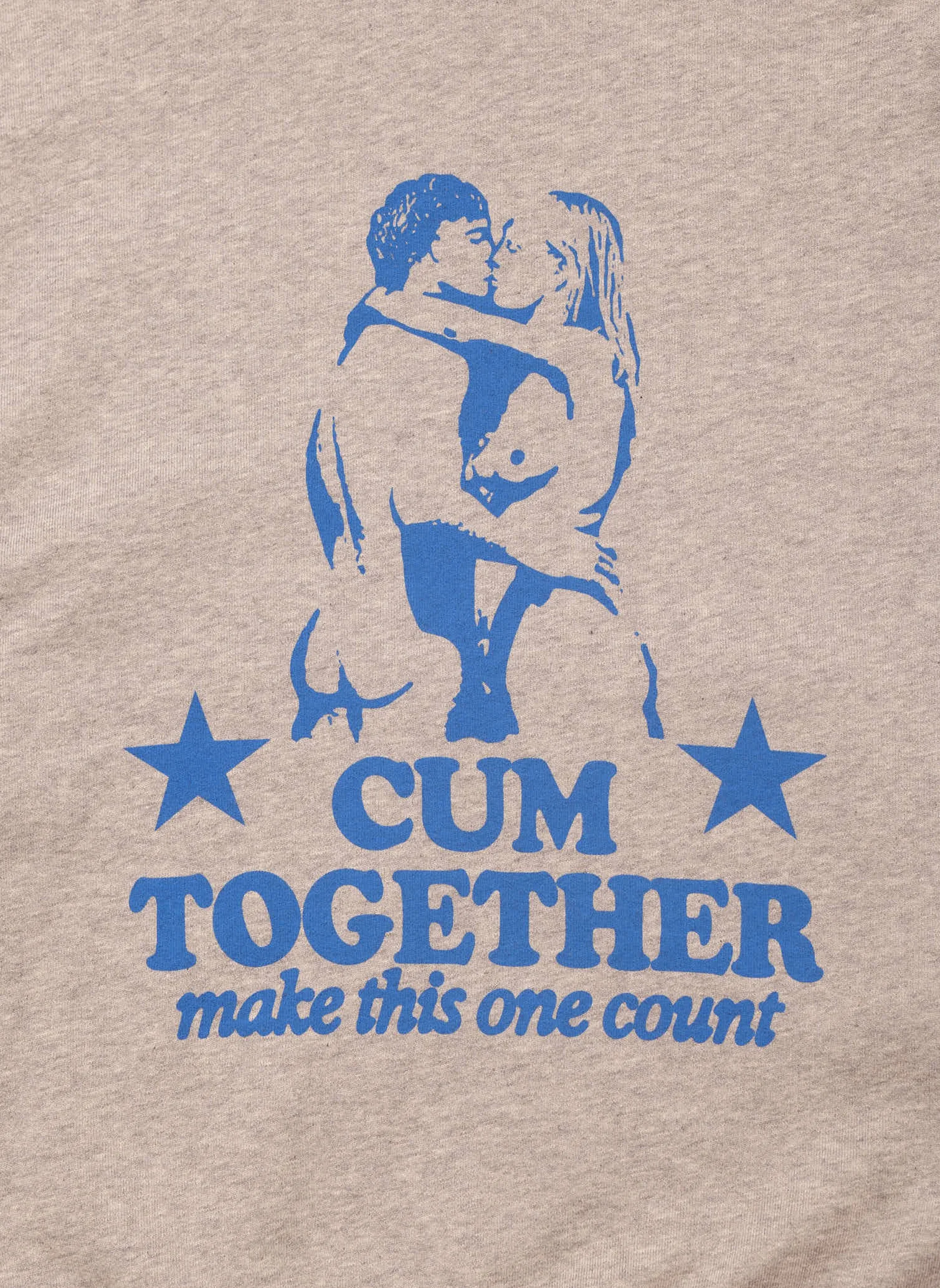 Худи  на молнии Cum-munity Values Zip Hoodie Melange Grey