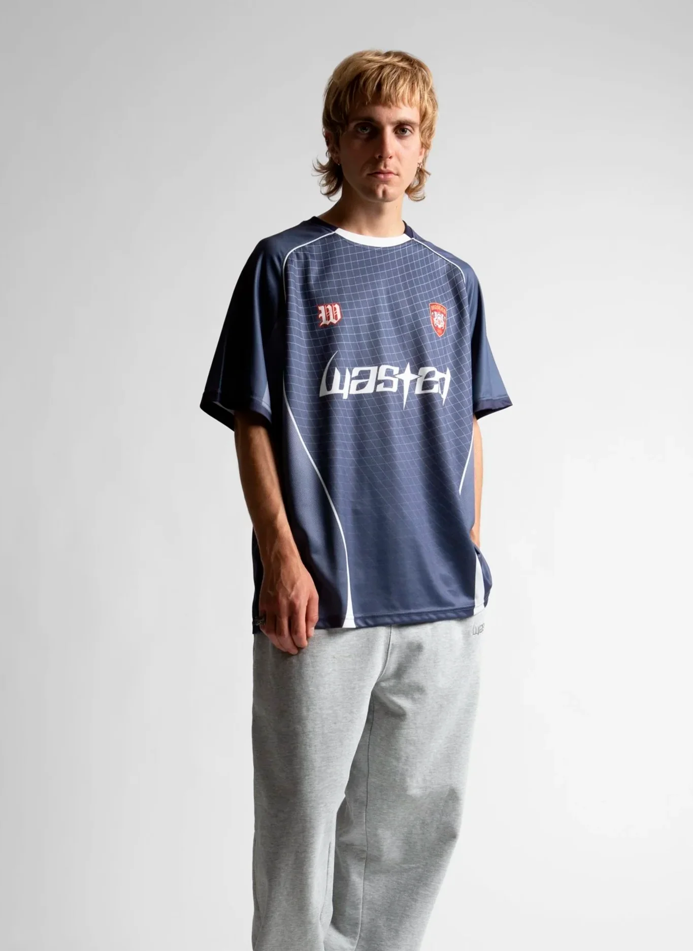 Футболка-джерси Spine Football Jersey Ash Blue