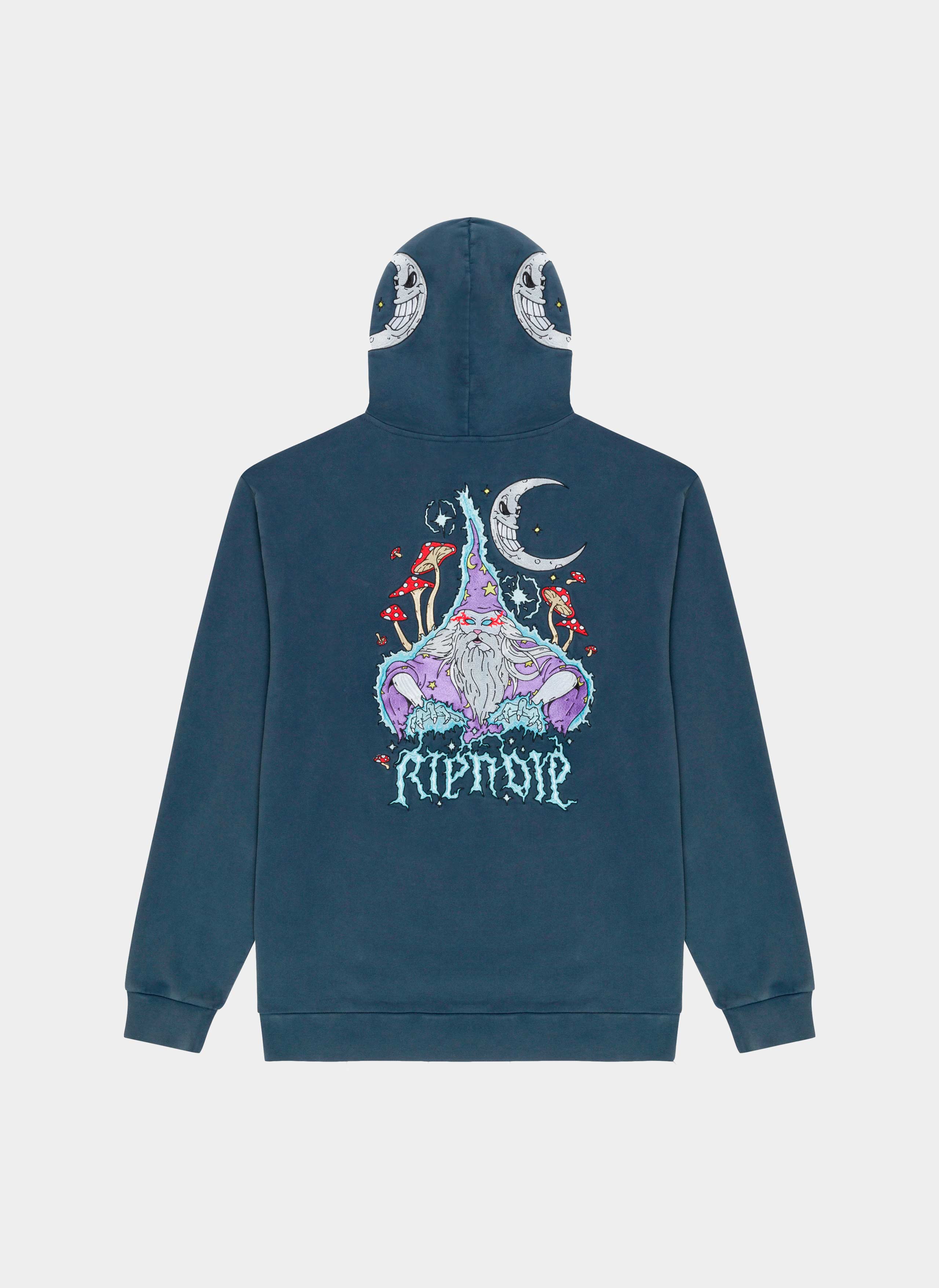 Худи Oracle Double Hood Hoodie Navy Mineral Wash