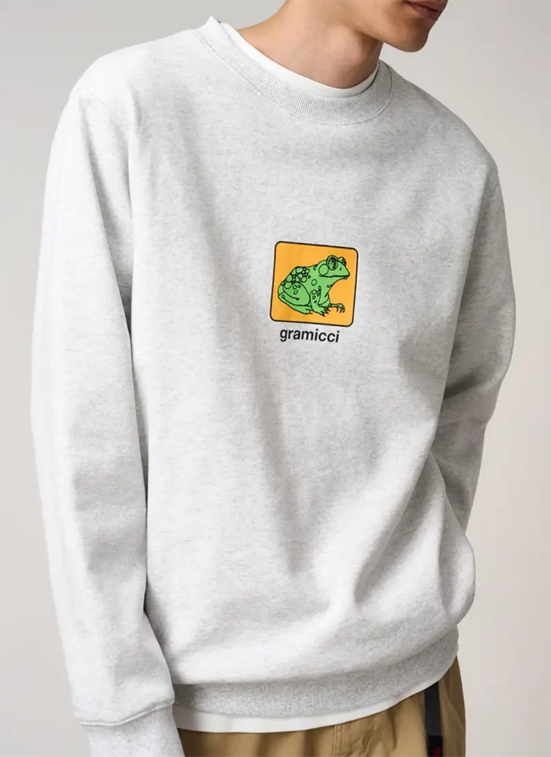 Худи Toad Sweatshirt Heather Ash