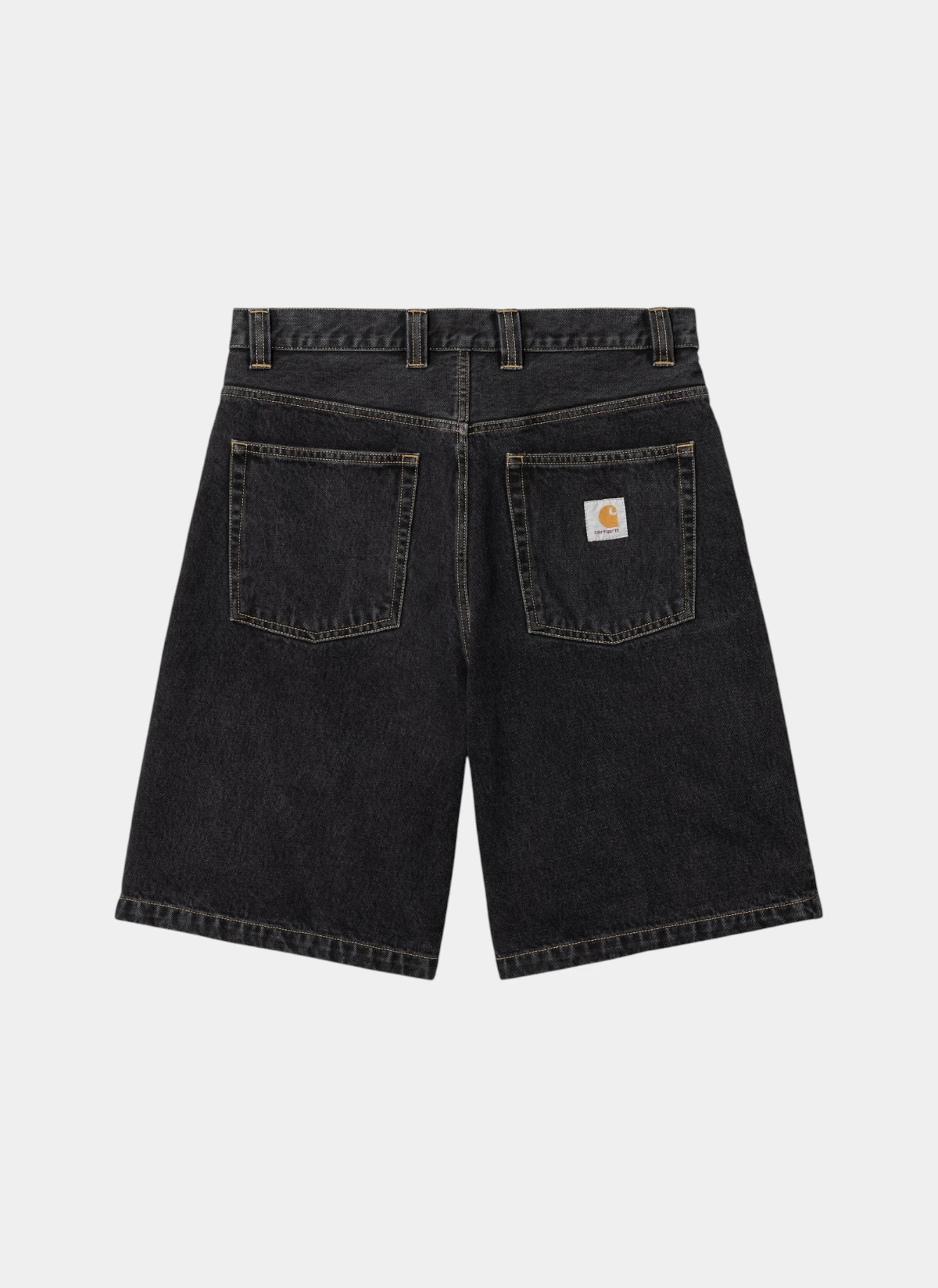 Шорты Brandon Short Black (Stone Washed)