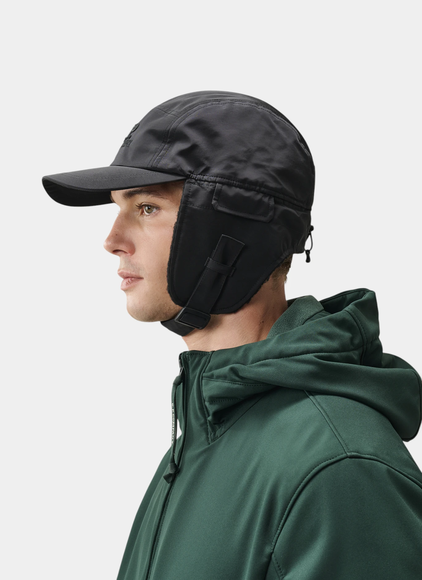 Кепка Chrome-R Earflap Hat Black