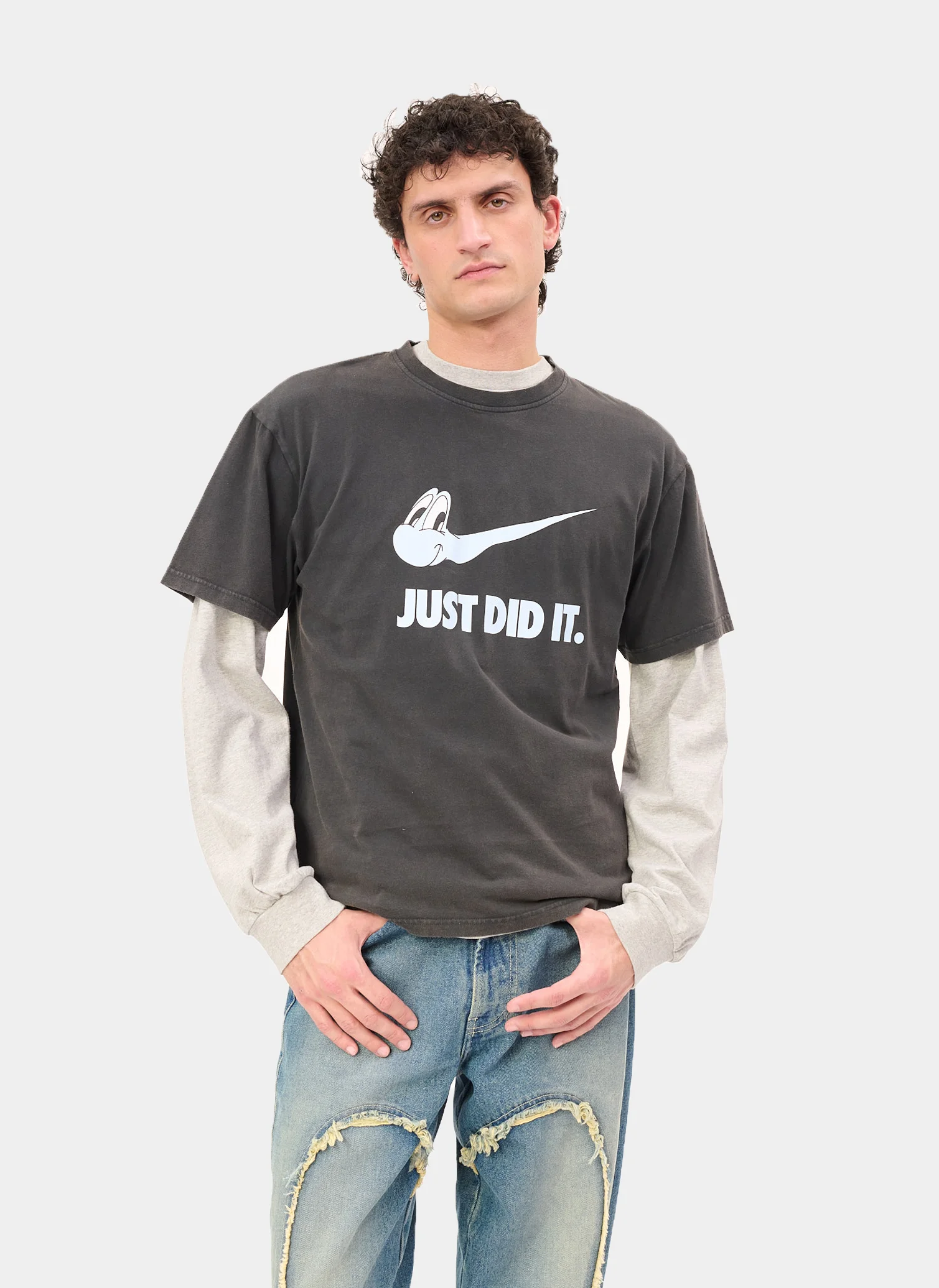 Футболка Just Did It T-shirt Off-Black