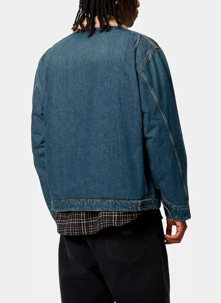 Куртка ‘OG Detroit Jacket’ BLUE / DUSTY H BROWN (WORN USED WASH)