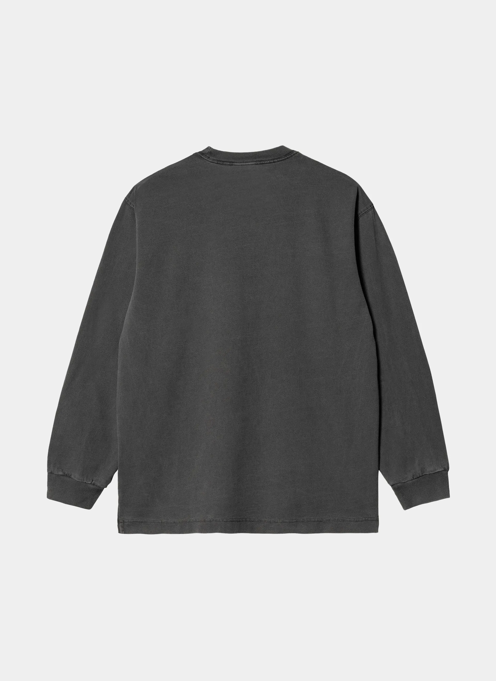 Лонгслив L/S Vista T-Shirt Black (Garment Dyed)