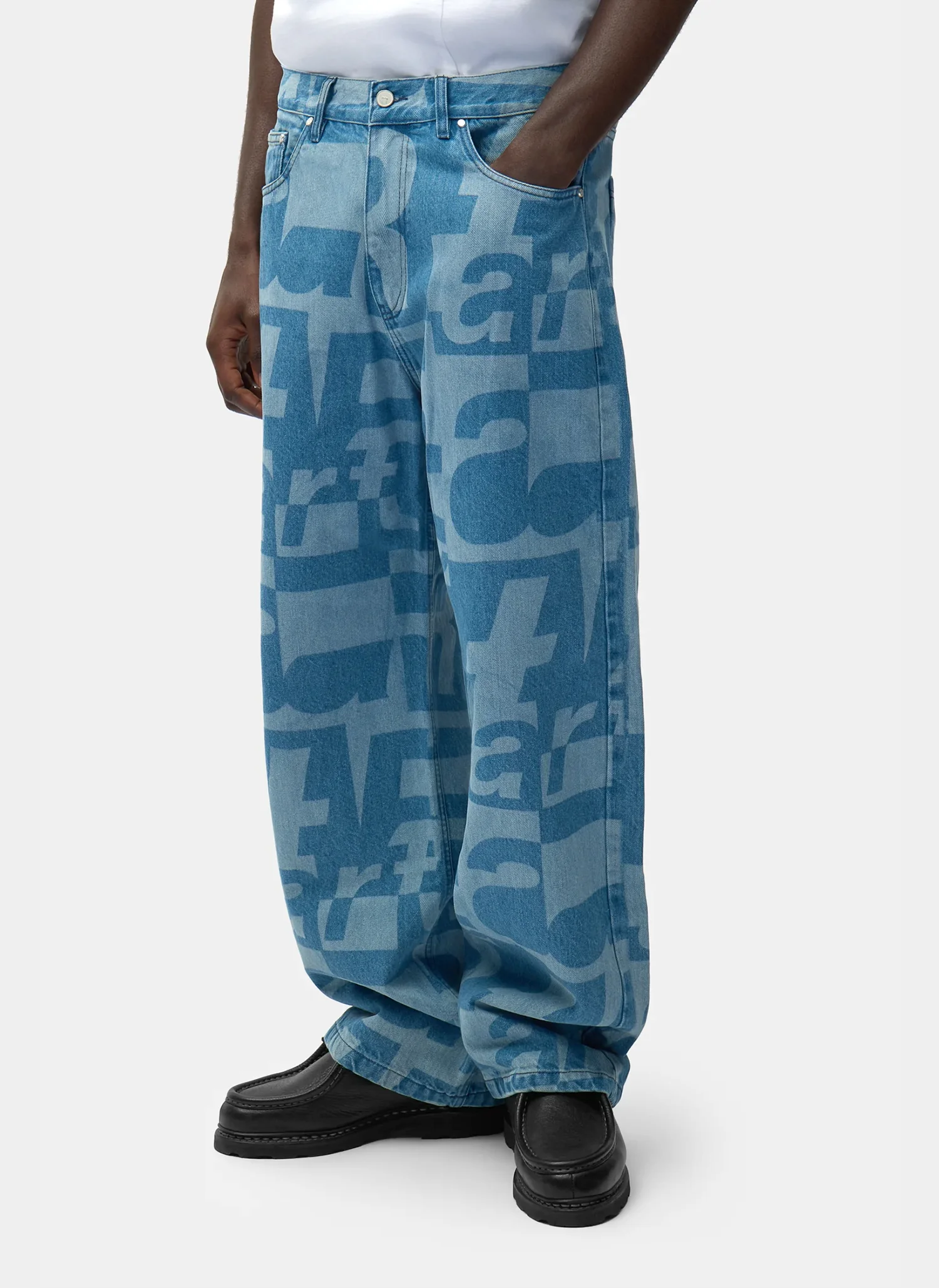 Джинсы Denim Allover Pants Navy