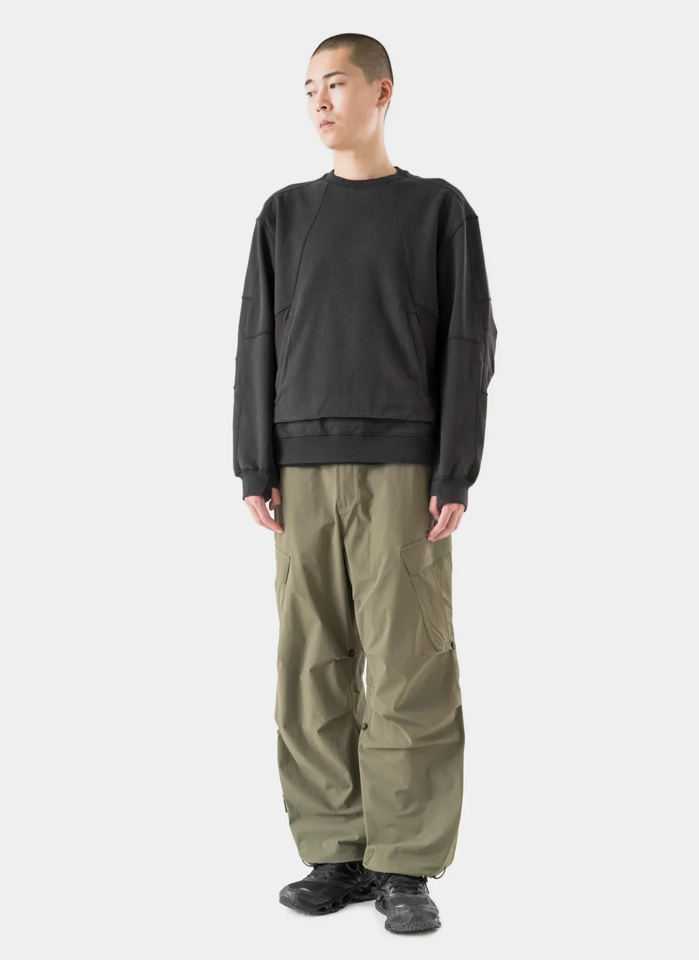 Свитшот Cordura® Tech Organic Crew Sweat  Black