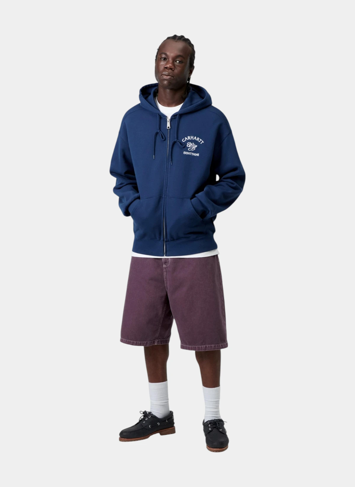 Шорты Brandon Short Cozy Purple (Stone Dyed)