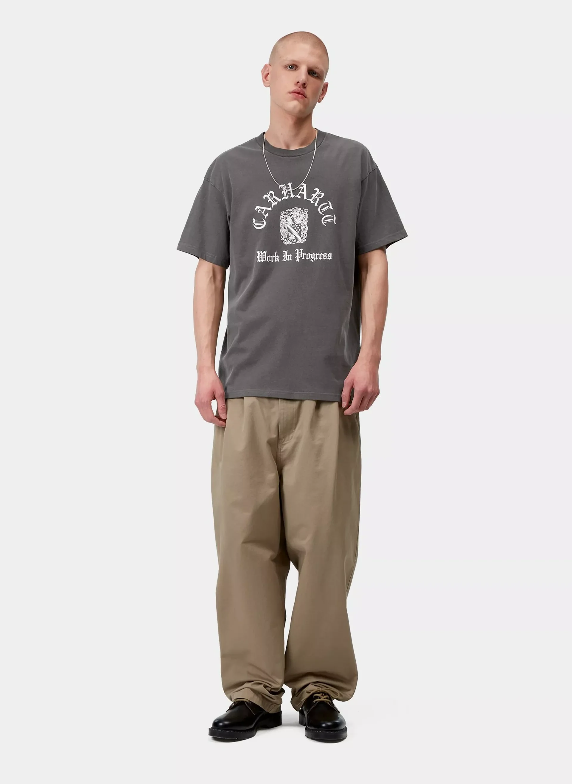 Футболка S/S Coat Of Arms T-Shirt Black (Garment Dyed)