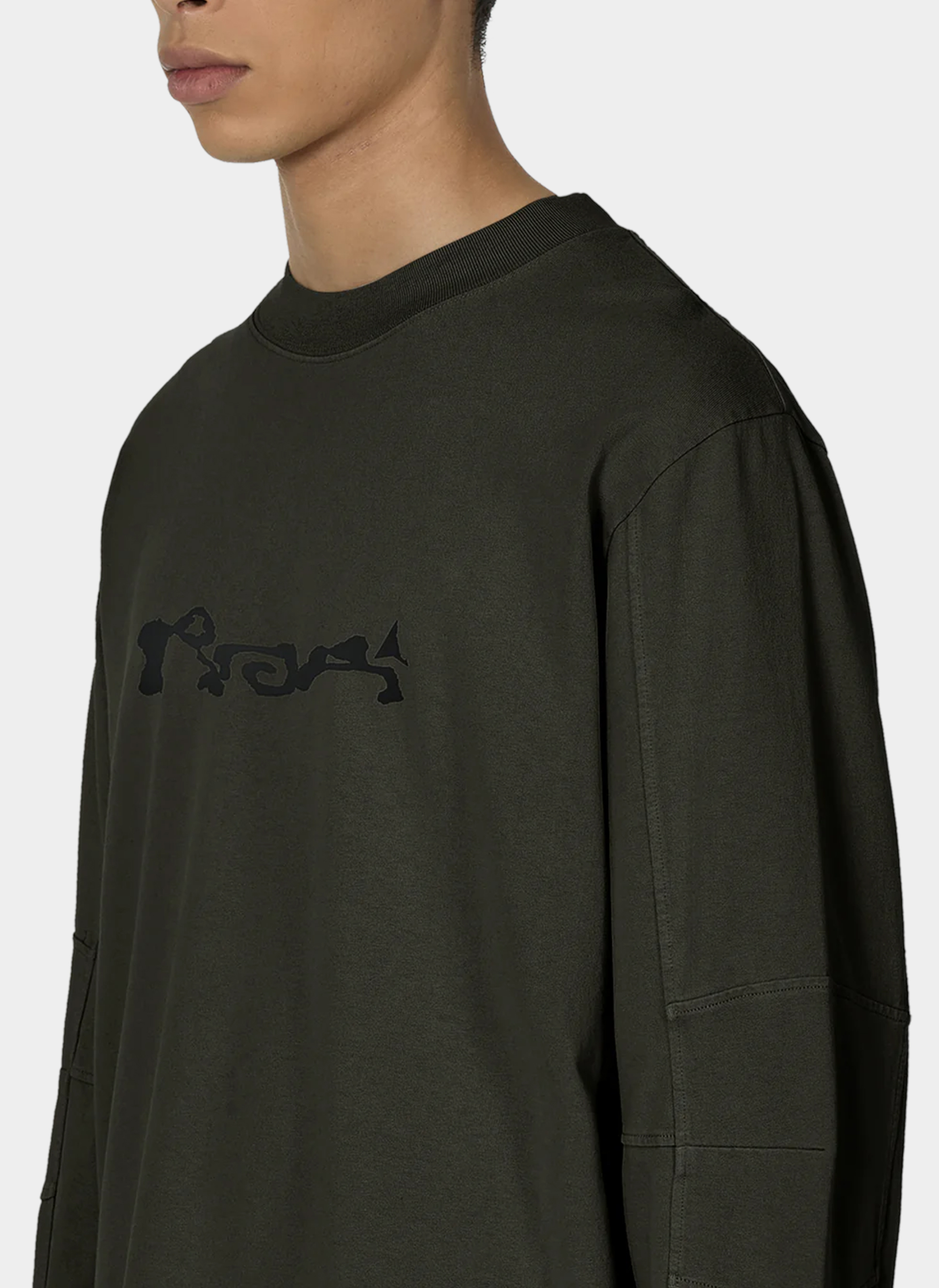 Лонгслив Division Long Sleeve Black Olive Лонгслив Division Long Sleeve Black Olive