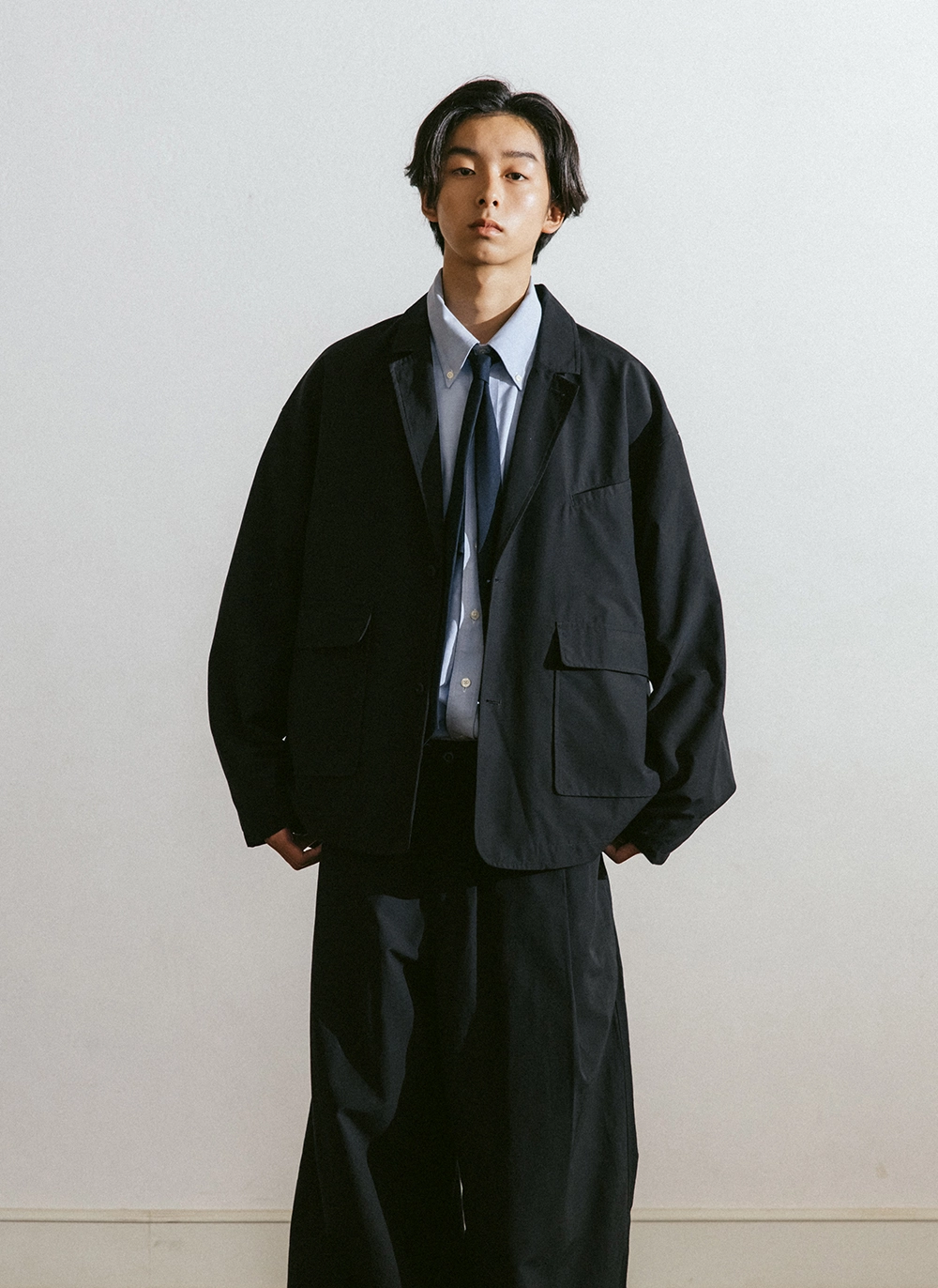 Овершот Decent Pocket Blazer Jacket Black