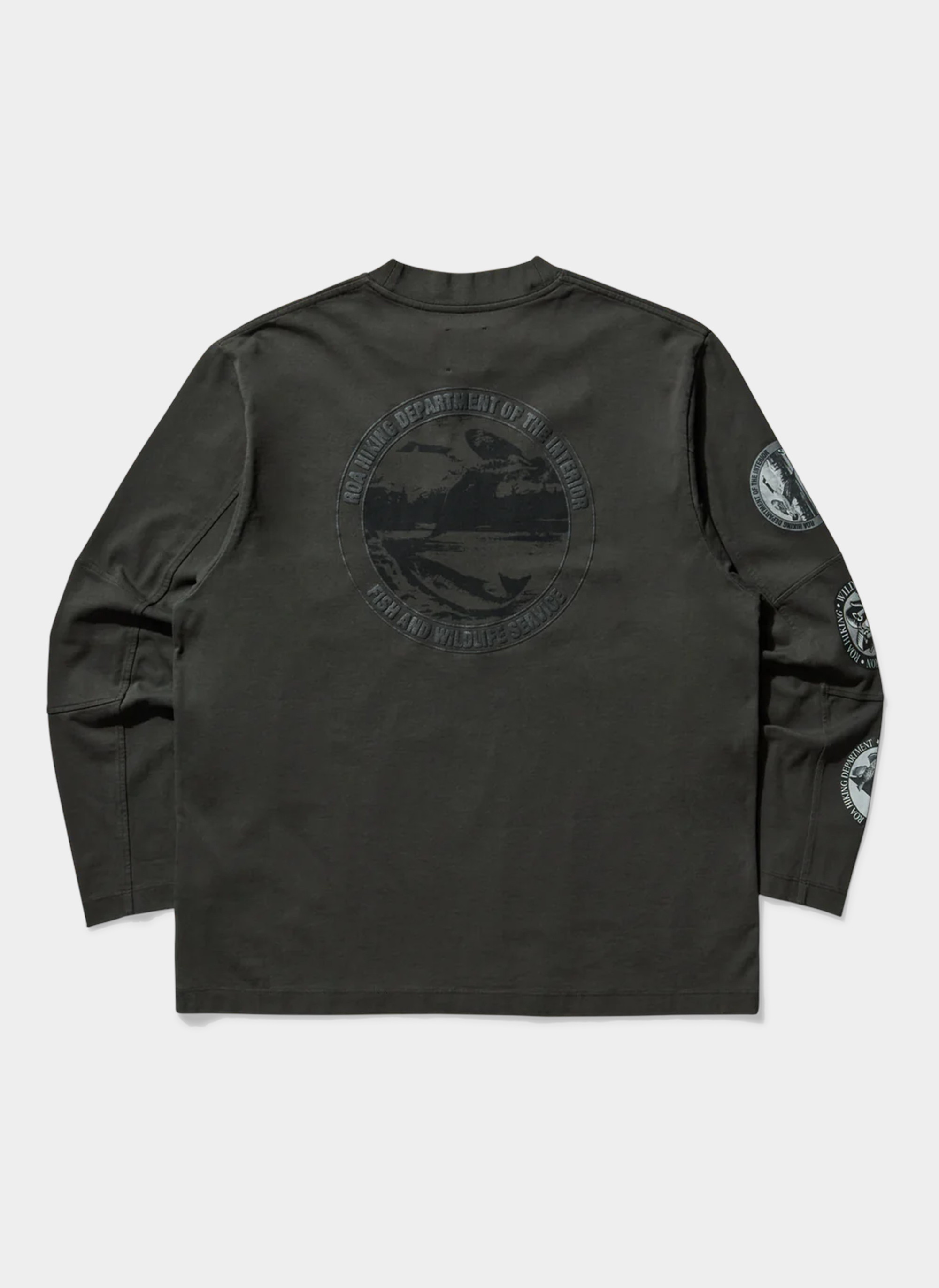 Лонгслив Division Long Sleeve Black Olive Лонгслив Division Long Sleeve Black Olive