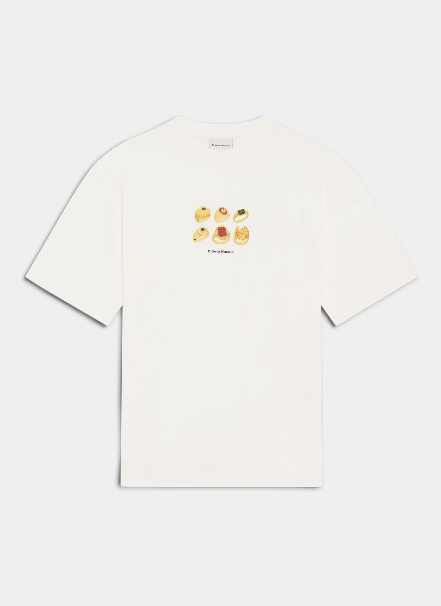 Футболка Rings T-Shirt Off White