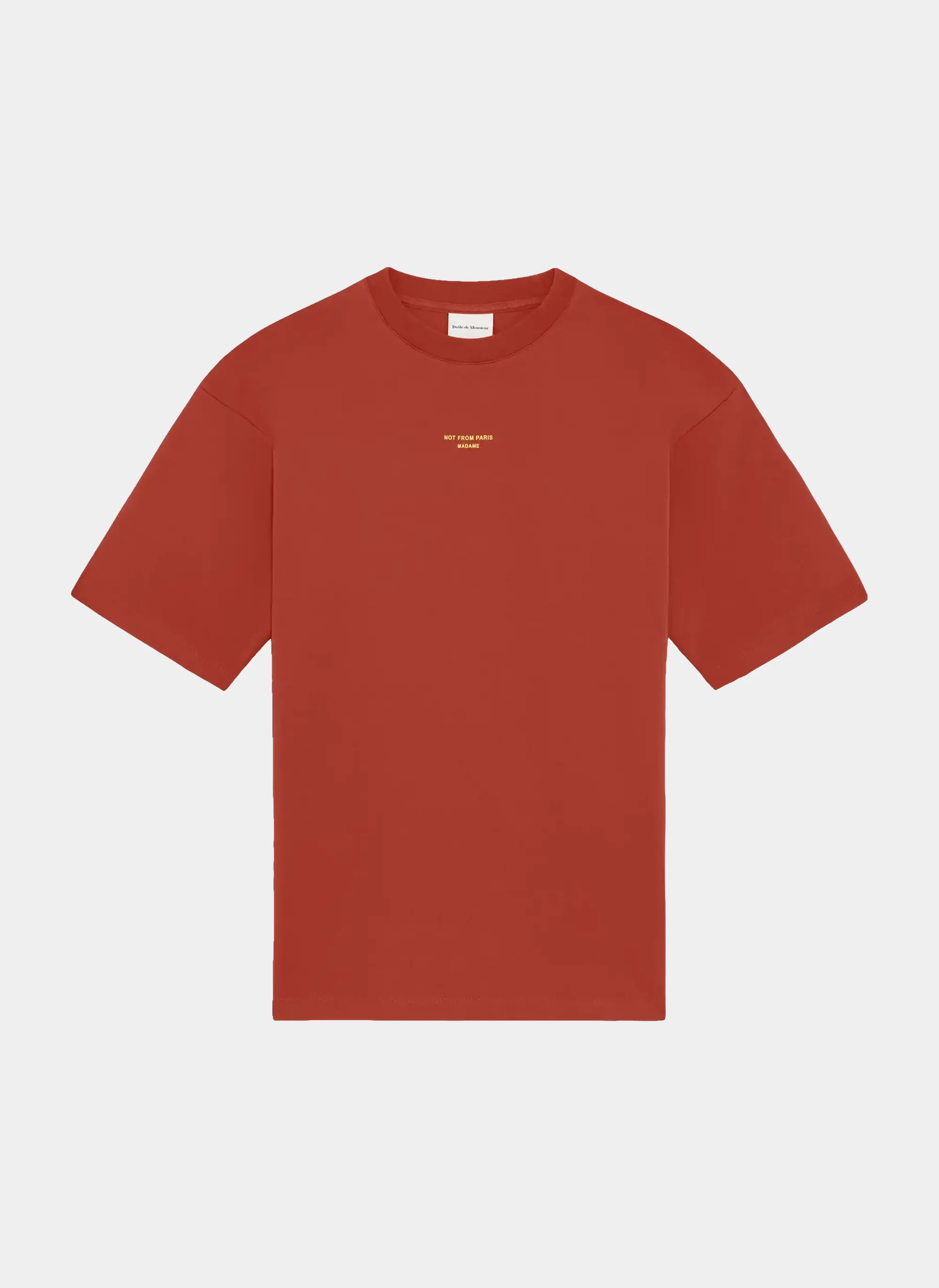 Футболка Slogan Classique Dark Red