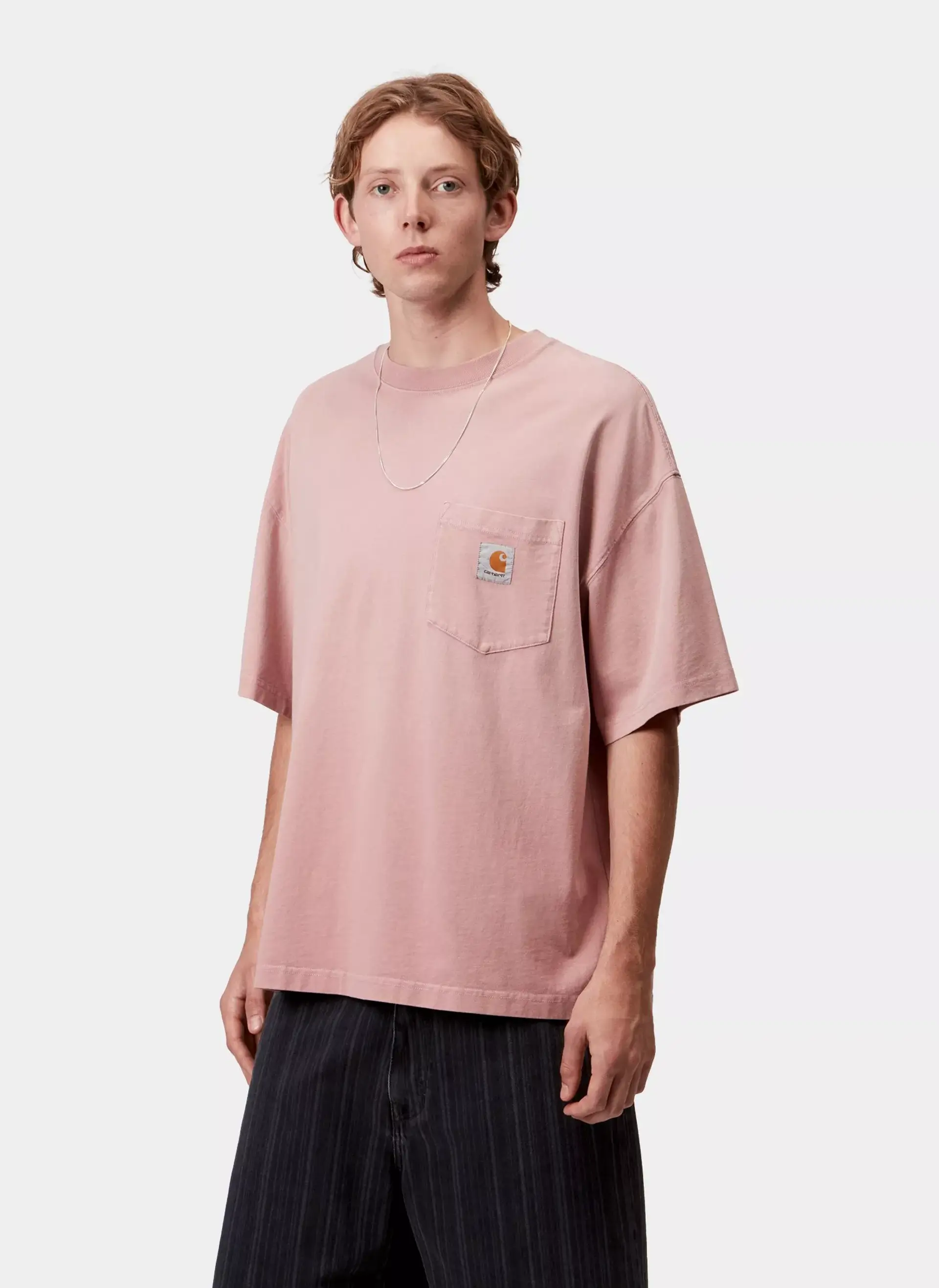 Футболка S/S Hudson Pocket T-Shirt Daphne (Chalk Wash)