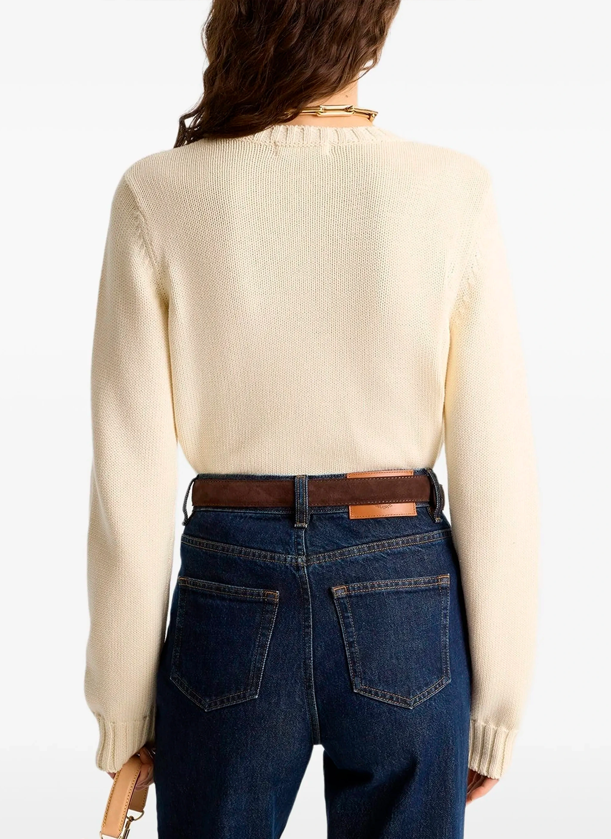 Свитер женский Vendome Knitted Sweater Ecru