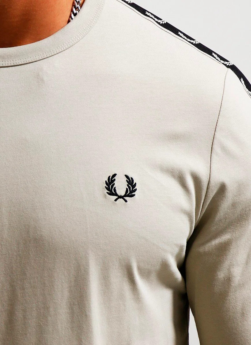 Лонгслив ‘LONG SLEEVE LAURED TAPED TEE’ Grey