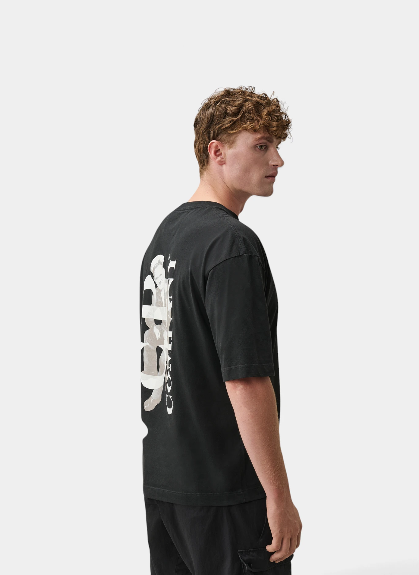 Футболка 30/1 Jersey Short Sleeve British Sailor T-Shirt Black