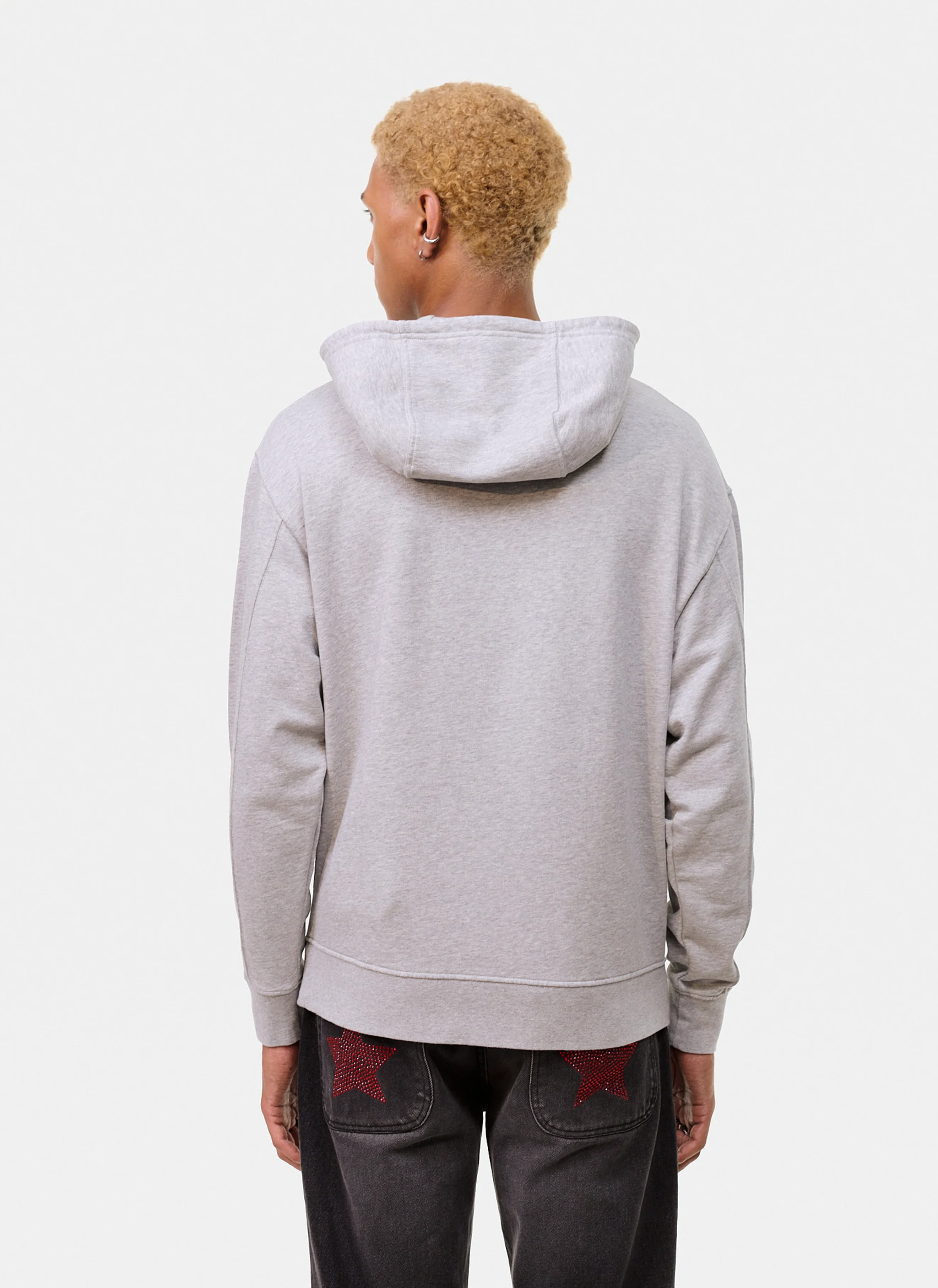 Худи с капюшоном Sex Hoodie Melange Grey