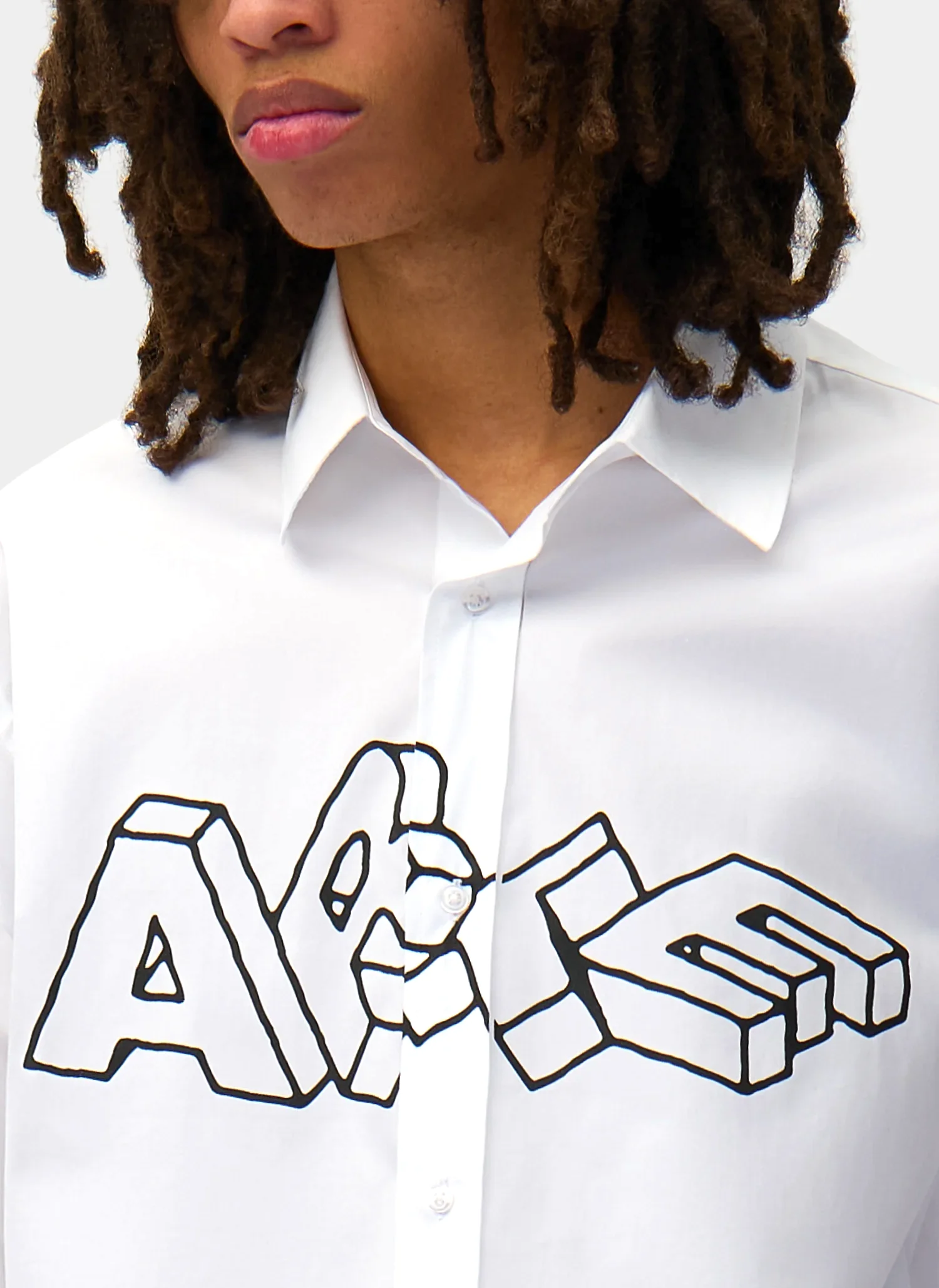 Рубашка Arte Blocks Shirt White