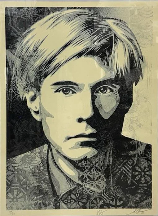 Футболка Obey Warhol BLACK